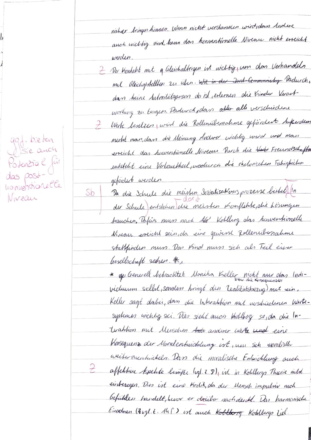 Name: Yan Li Stannies
Klausur Nr.1/Q1
Goethe-Gymnasium
Dortmund
Thema:
„Der Mensch ist gut." vs. „Der Mensch wird gut."
- Werteerziehung