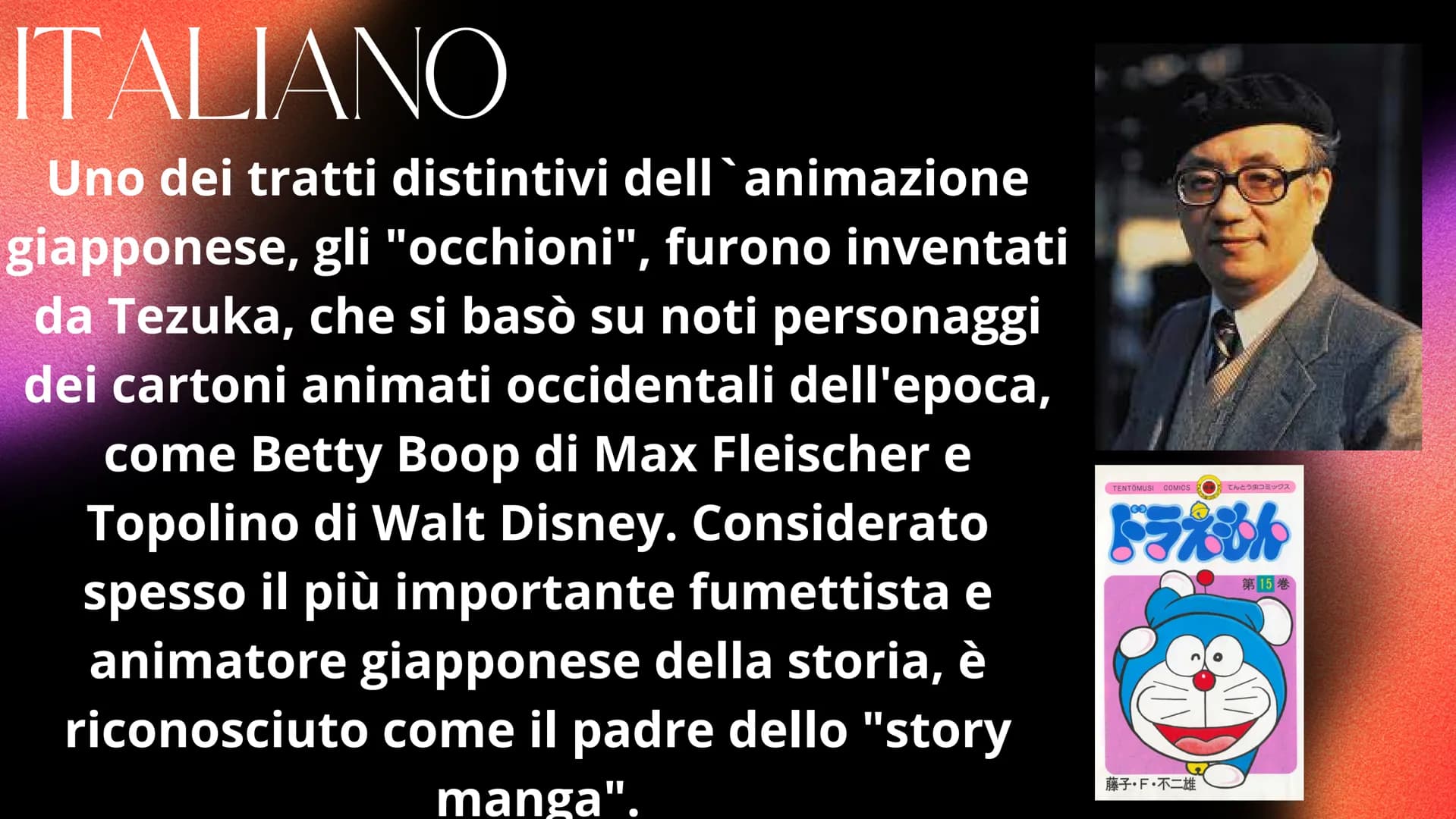 # IL MANGA
tesina terza media # INDICE
Argomenti trattati:
storia_geografia
inglese italiano francese
arte tecnologia
scienze matemati