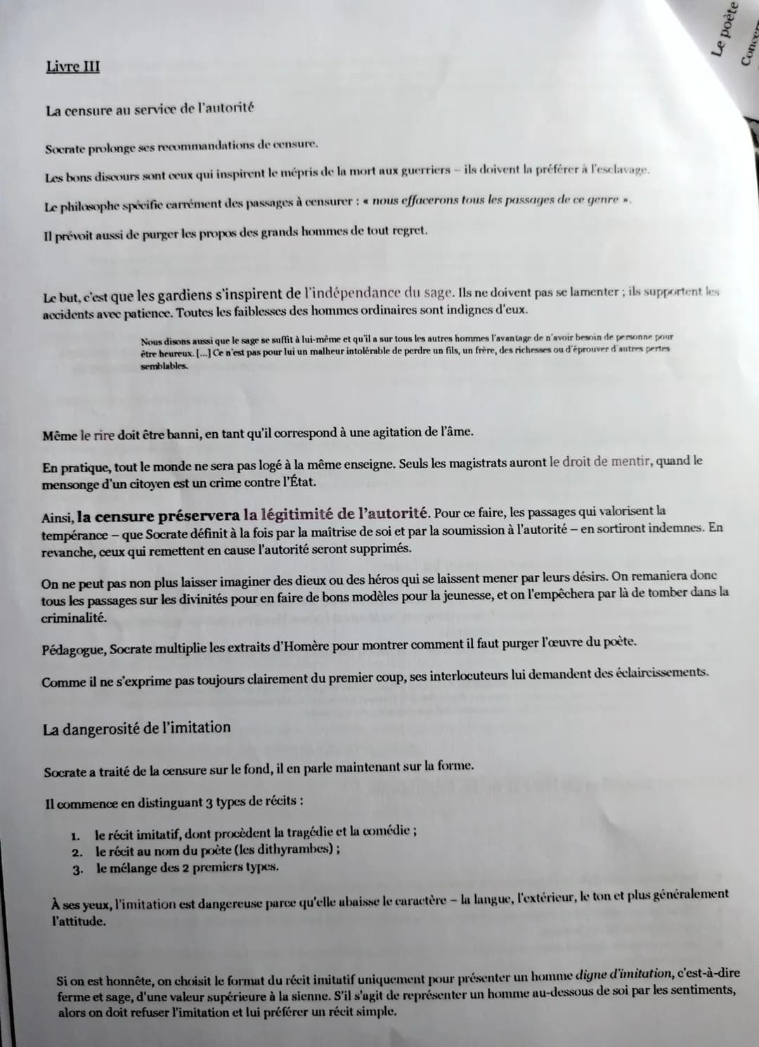 # Les personnages de La République de Platon
Nous sommes à Athènes, au Ve siècle avant J.-C.
Socrate raconte une scène qui se passe au Pir