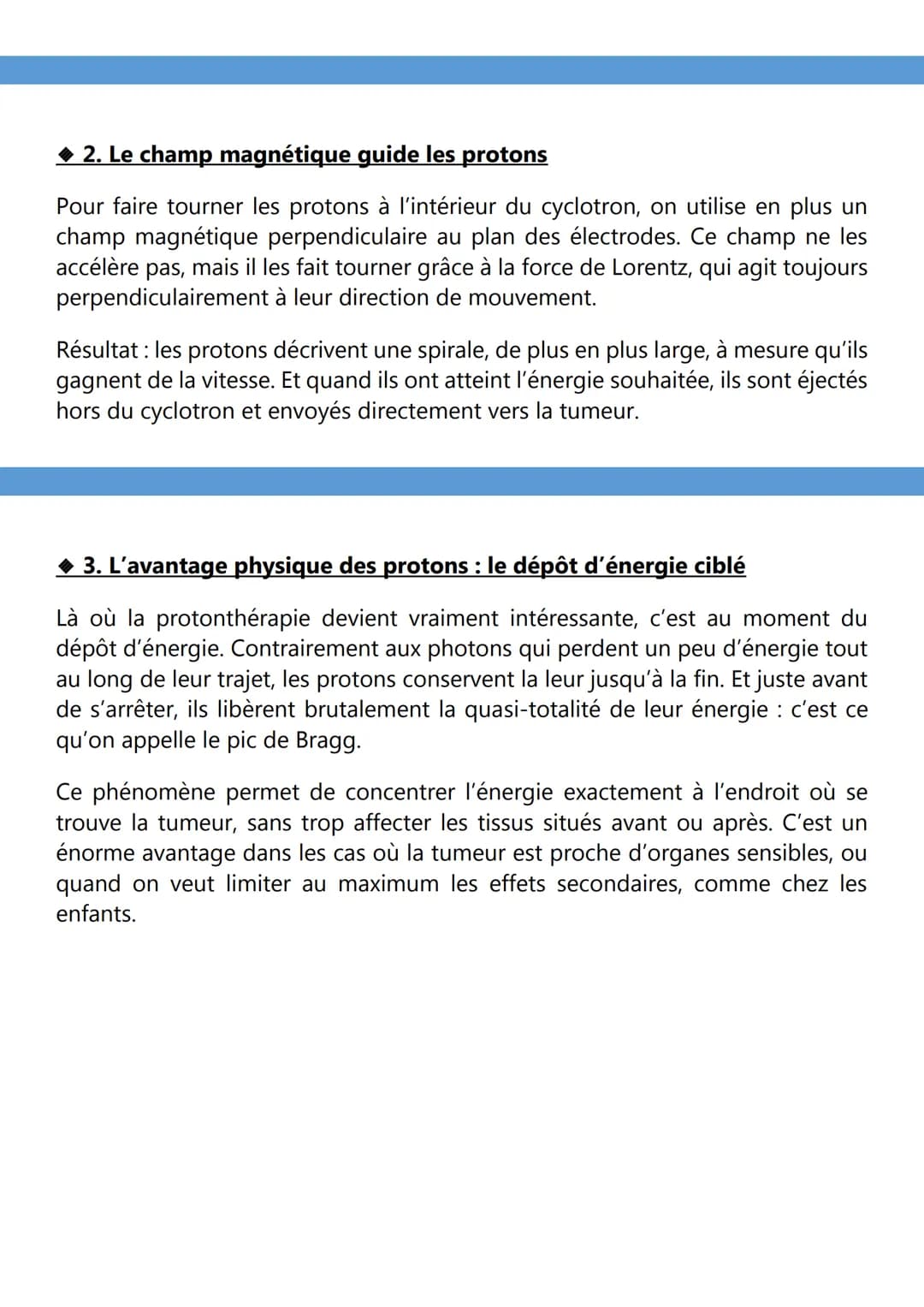 Oral physique-chimie
En quoi la protonthérapie améliore-t-elle le traitement des
cancers par apport à la radiothérapie ?
• Introduction
• Pa
