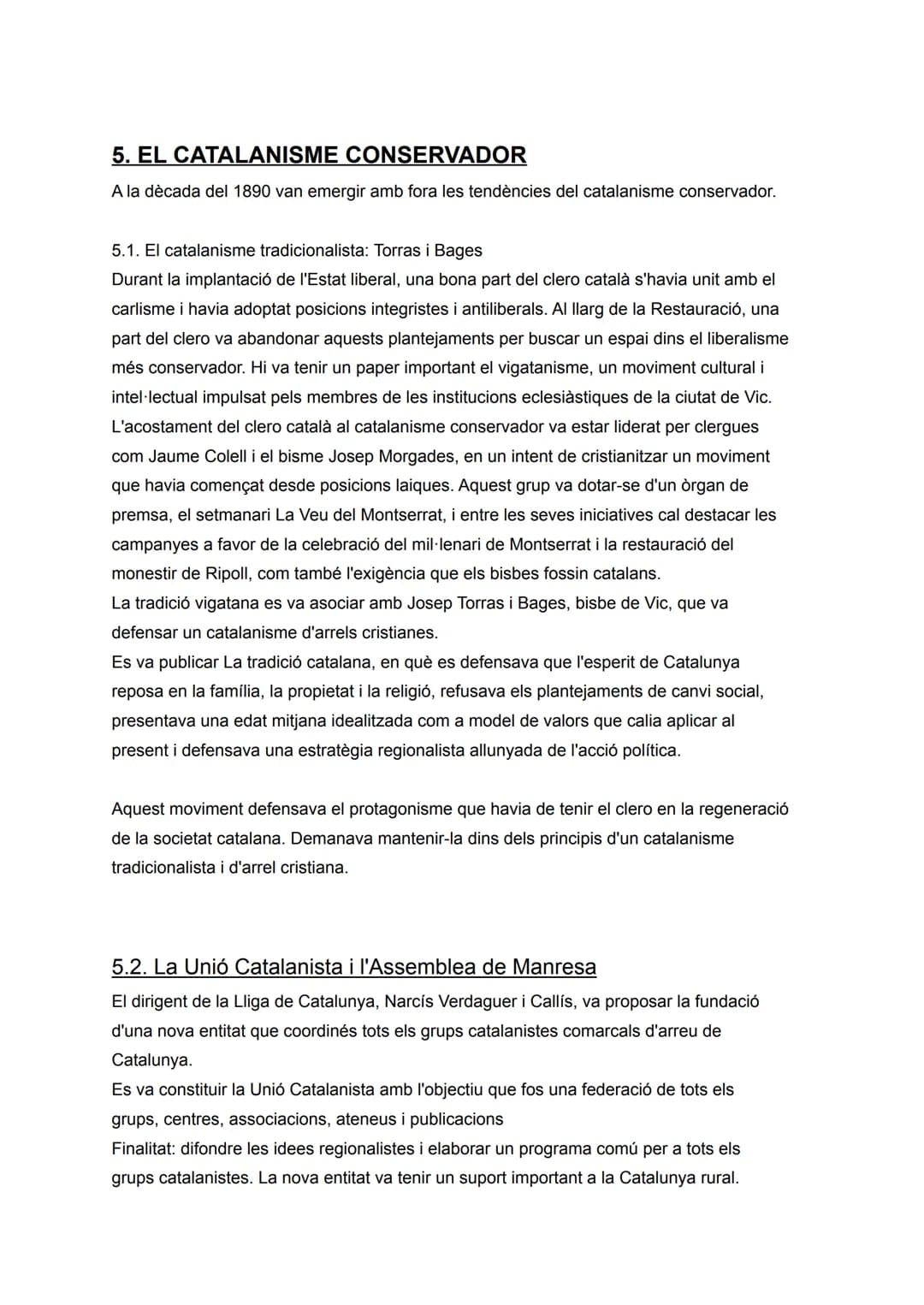 TEMA 8. ORÍGENS I CONSOLIDACIÓ DEL CATALANISME
(1833-1901)
# 1. FONAMENTS CULTURALS: LA RENAIXENÇA
La Renaixença va ser un moviment cultur