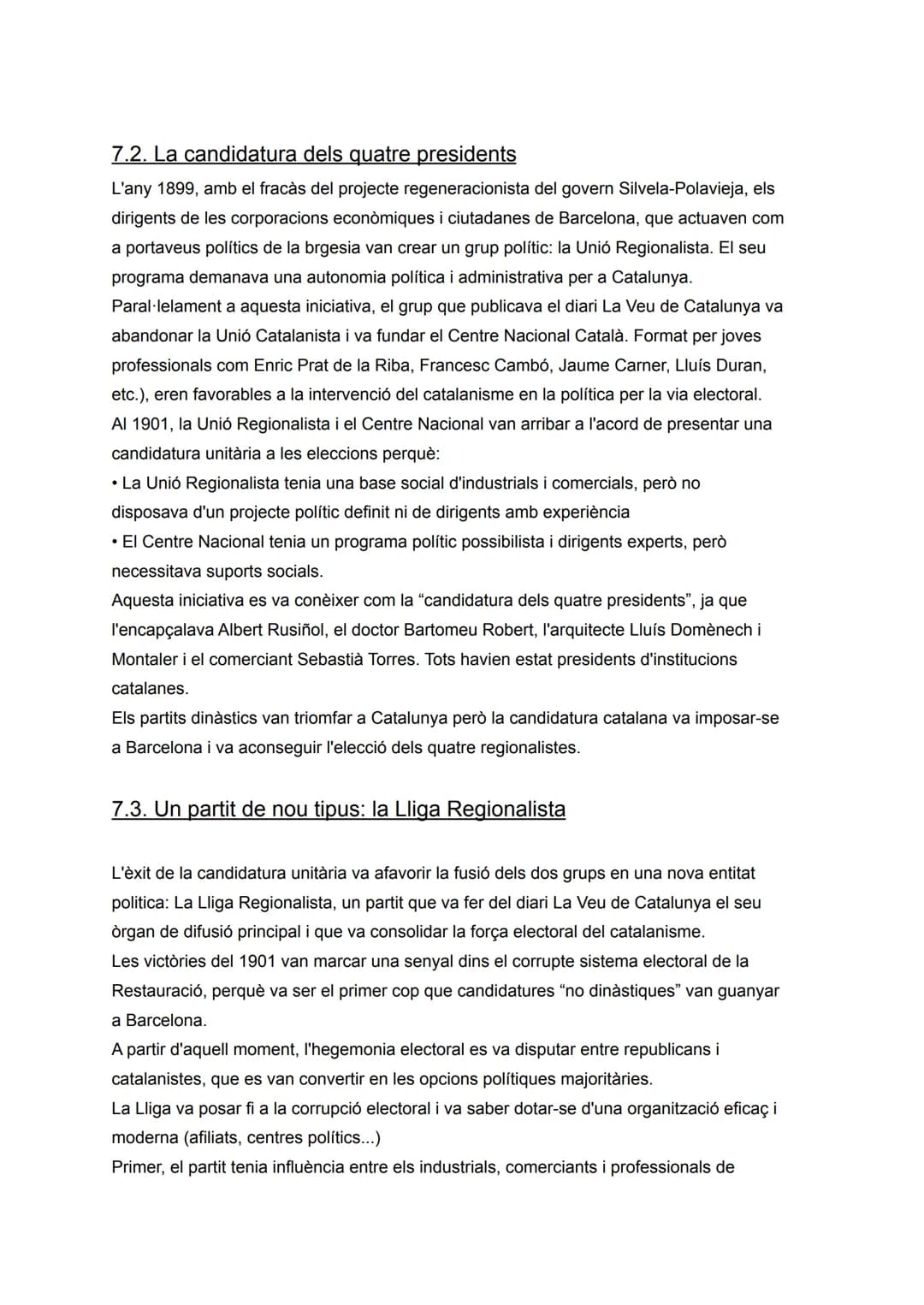 TEMA 8. ORÍGENS I CONSOLIDACIÓ DEL CATALANISME
(1833-1901)
# 1. FONAMENTS CULTURALS: LA RENAIXENÇA
La Renaixença va ser un moviment cultur