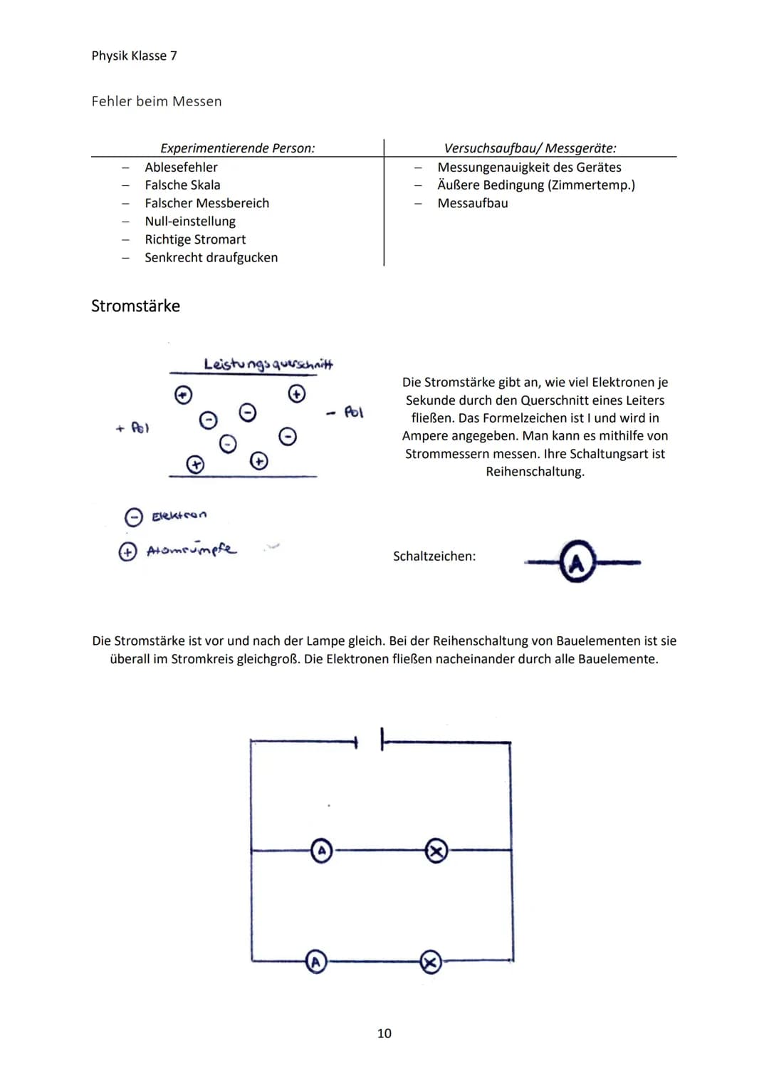 Physik Klasse 7
MECHANIK
Kräfte und ihre Wirkung
Die Kraft
Eine Kraft gibt an, wie stark zwei Körper aufeinander einwirken. Kräfte sind