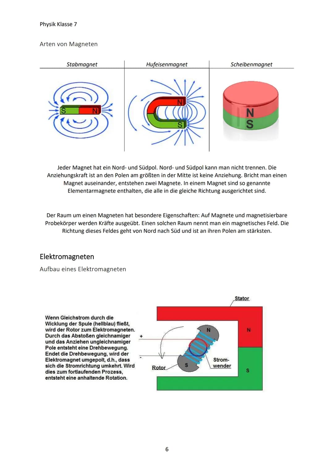 Physik Klasse 7
MECHANIK
Kräfte und ihre Wirkung
Die Kraft
Eine Kraft gibt an, wie stark zwei Körper aufeinander einwirken. Kräfte sind