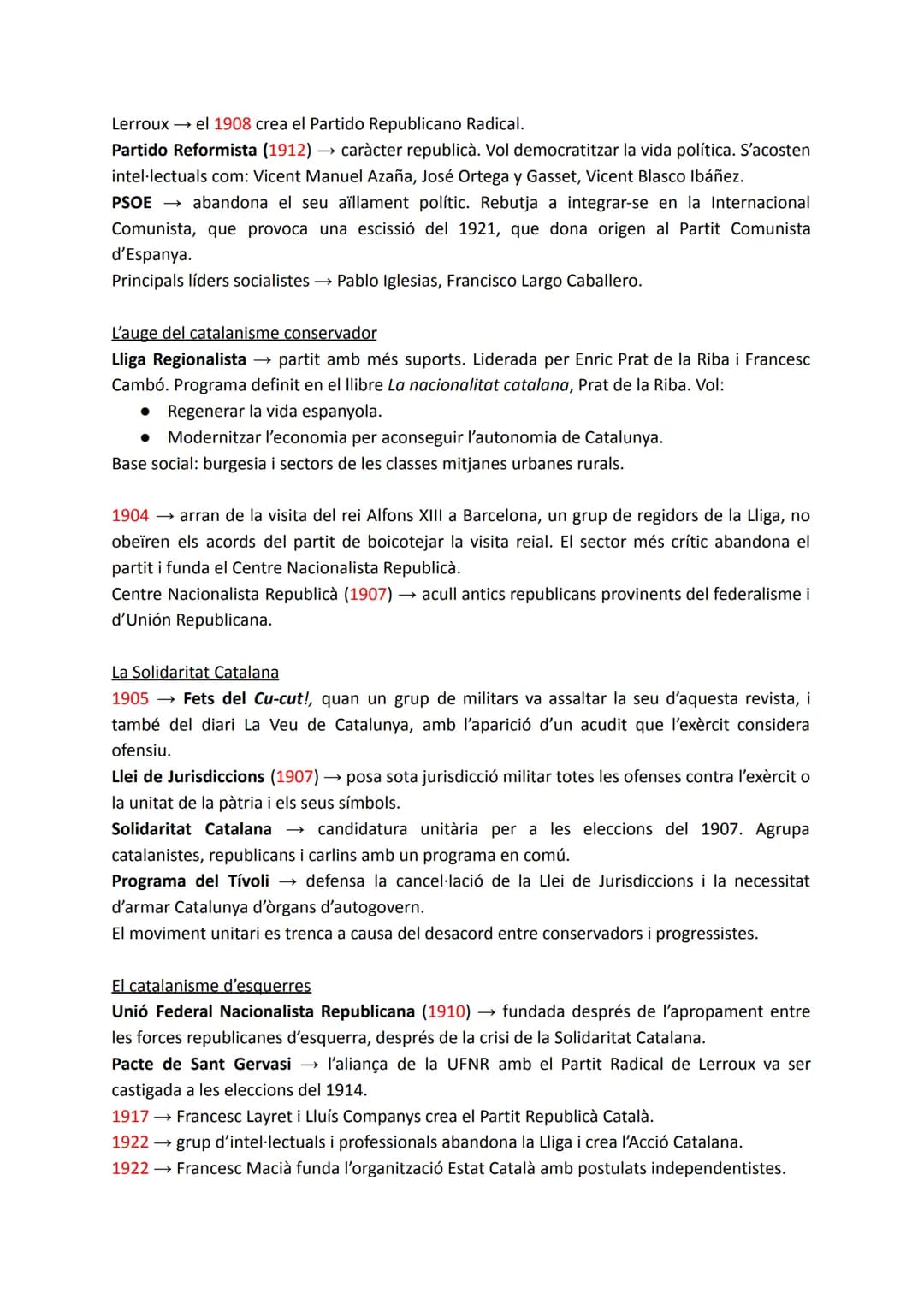 # TEMA 8: LES RESISTÈNCIES A LA DEMOCRATITZACIÓ POLÍTICA I
SOCIAL
1. EL REFORMISME CONSERVADOR I LA SETMANA TRÀGICA
El relleu generacional