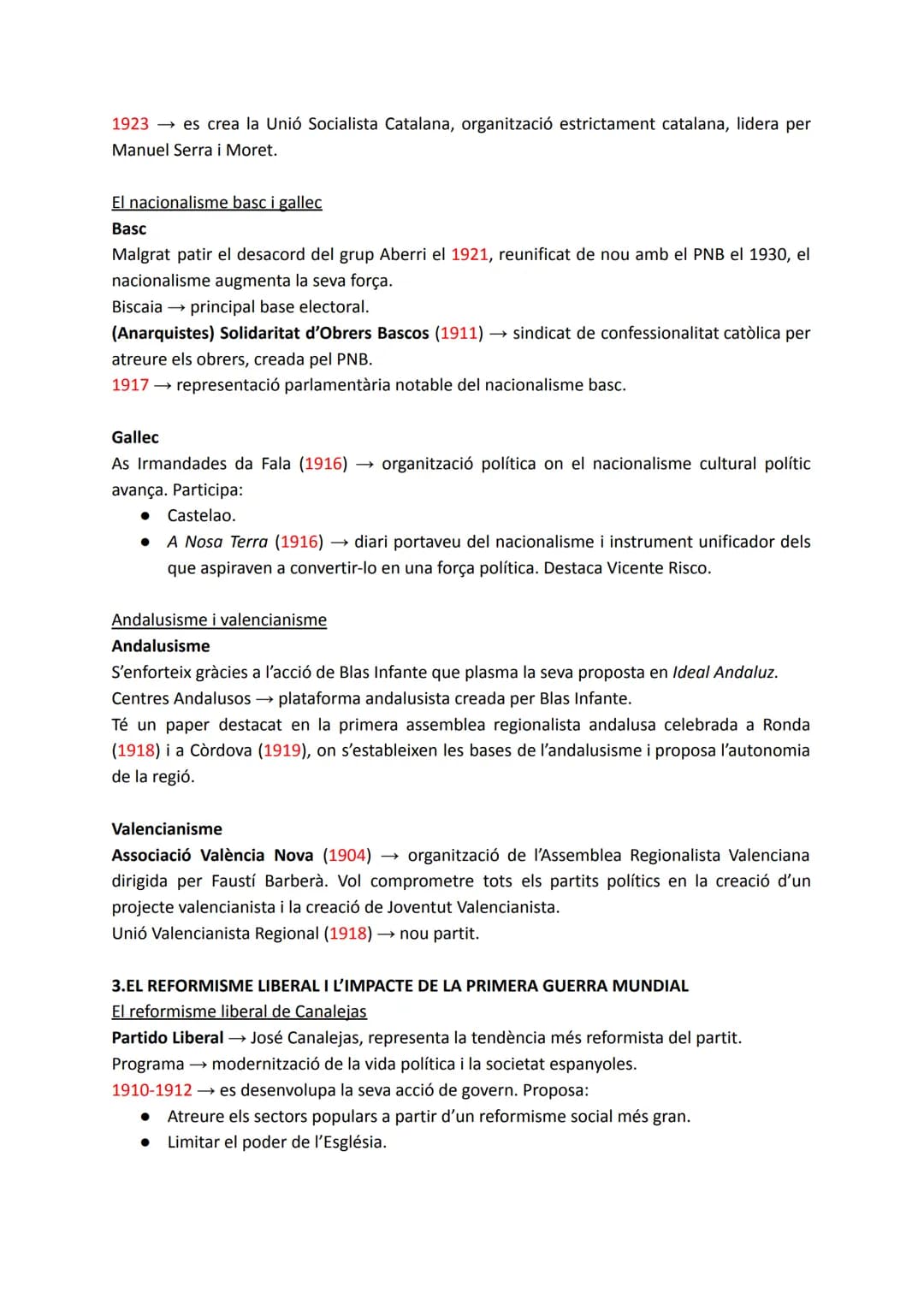 # TEMA 8: LES RESISTÈNCIES A LA DEMOCRATITZACIÓ POLÍTICA I
SOCIAL
1. EL REFORMISME CONSERVADOR I LA SETMANA TRÀGICA
El relleu generacional