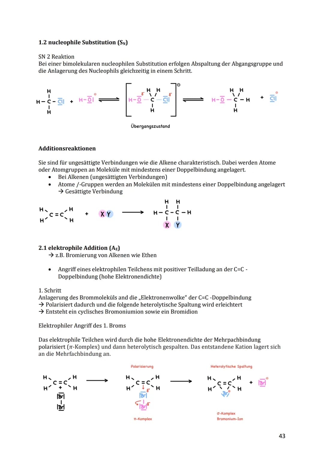 Lernzettel 03 Organische Chemie
Eigenschaften von Molekülen
Lipophil
Fettliebend; lipophile Verbindungen lösen sich gut in Fetten und Ölen