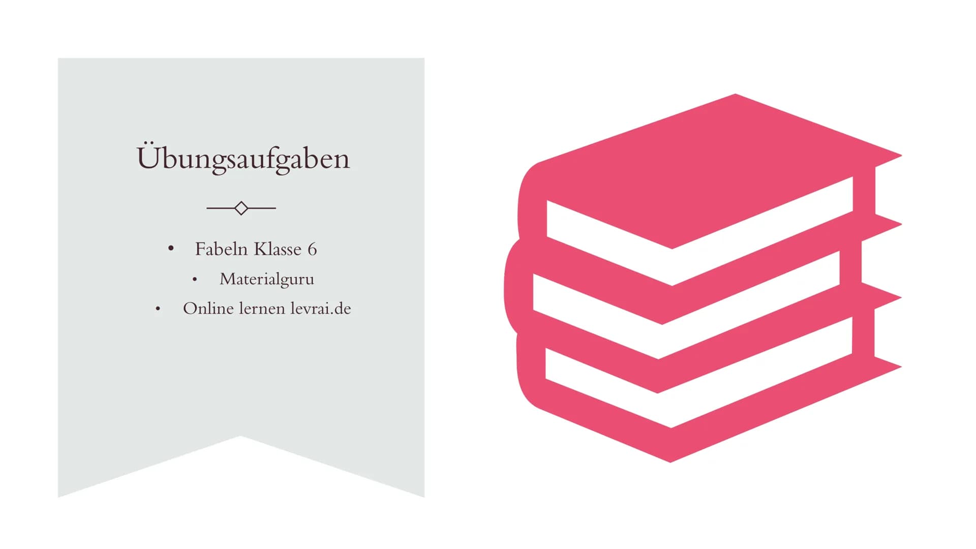 FABELN
Was sind Fabeln?
Kurze Geschichten
Tiere oder Pflanzen übernehmen die
Handlungen von Menschen
Lehre & Moral
Fabel = Geschichte