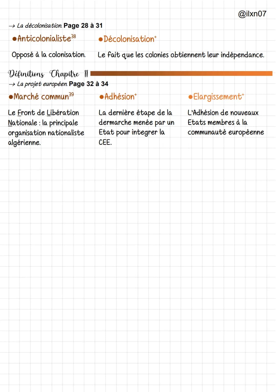 # Histoire
La décolonisation
Independance et construction de nouveaux Etats!
## Nouveaux Etats indépendants
### Développement économique