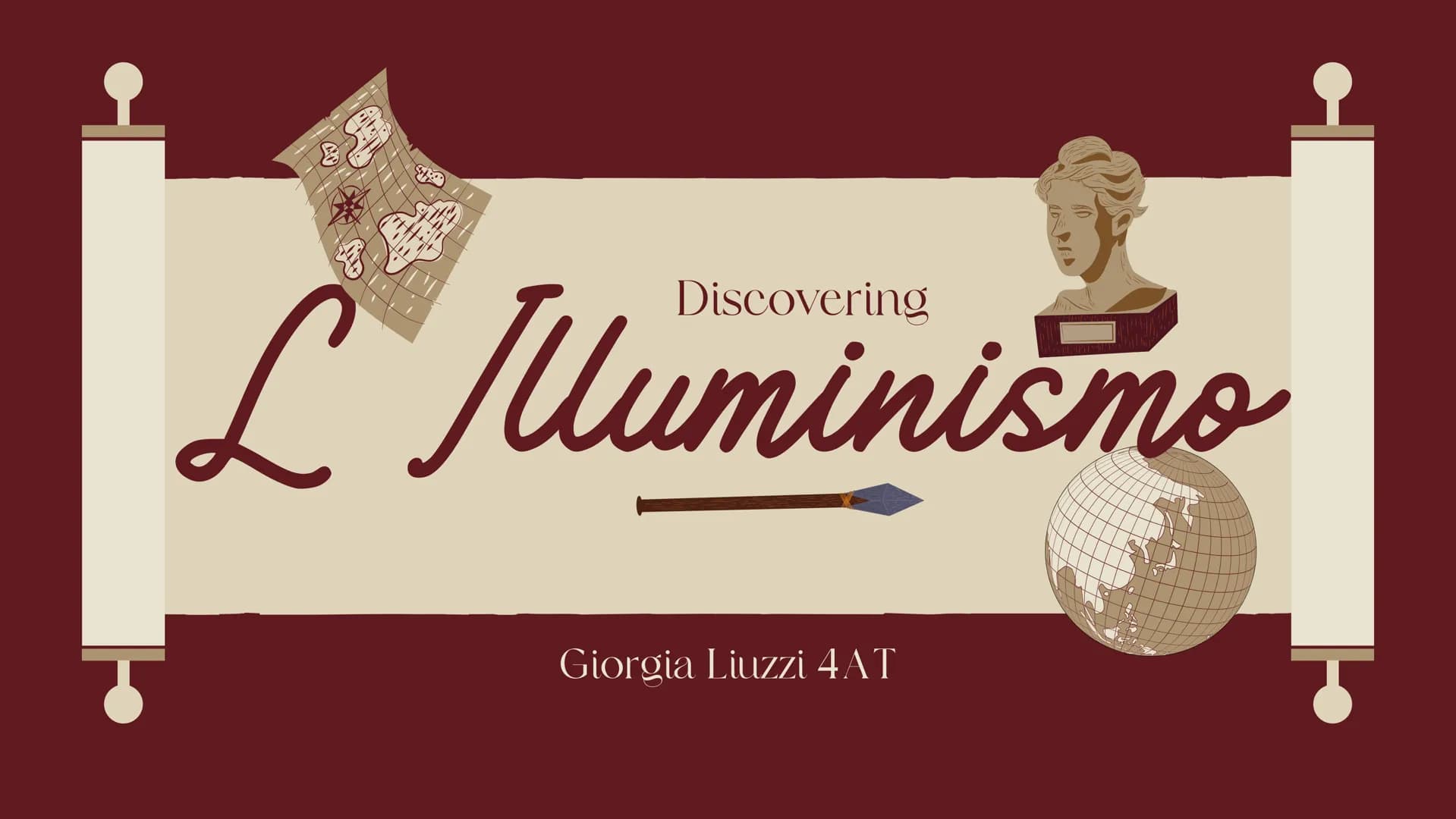Discovering
L'Illuminismo
Giorgia Liuzzi 4.AT # Che cos'è l'Iluminismo?
L'illuminismo è un movimento culturale che si diffuse in Europa
ne