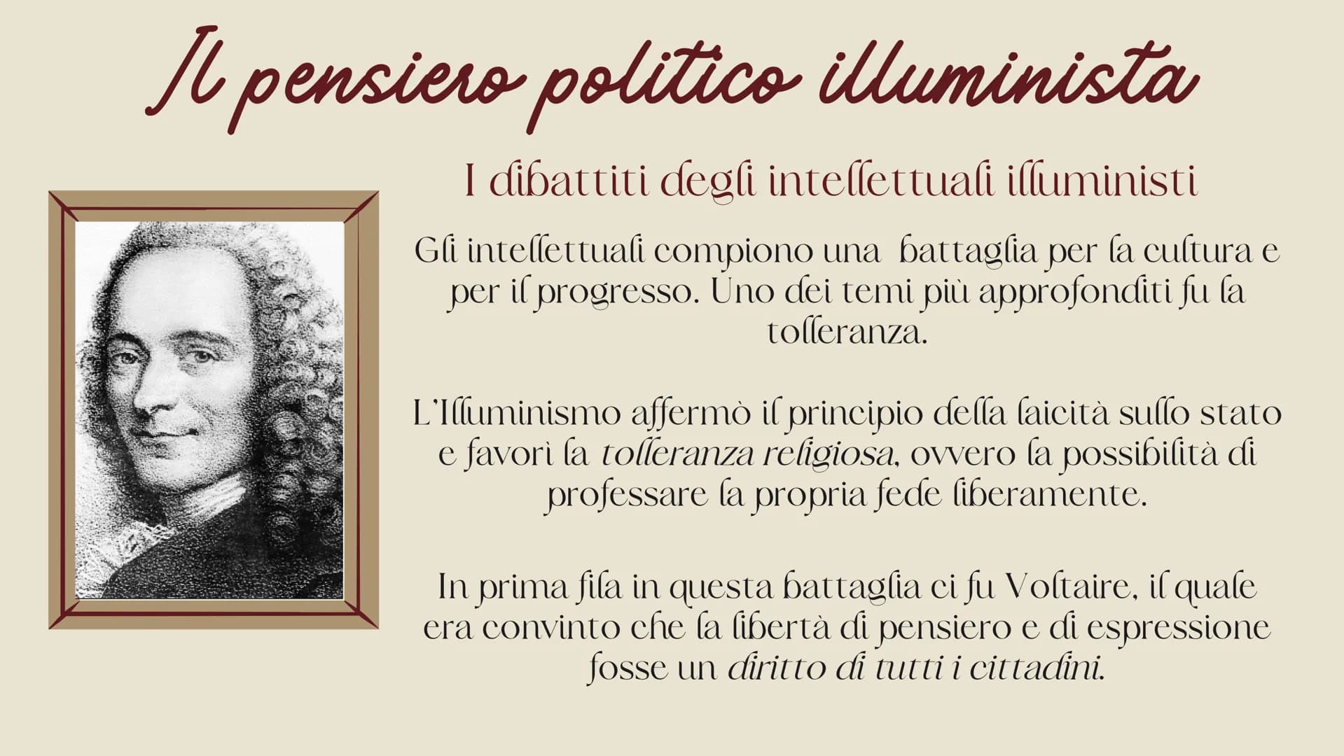 Discovering
L'Illuminismo
Giorgia Liuzzi 4.AT # Che cos'è l'Iluminismo?
L'illuminismo è un movimento culturale che si diffuse in Europa
ne