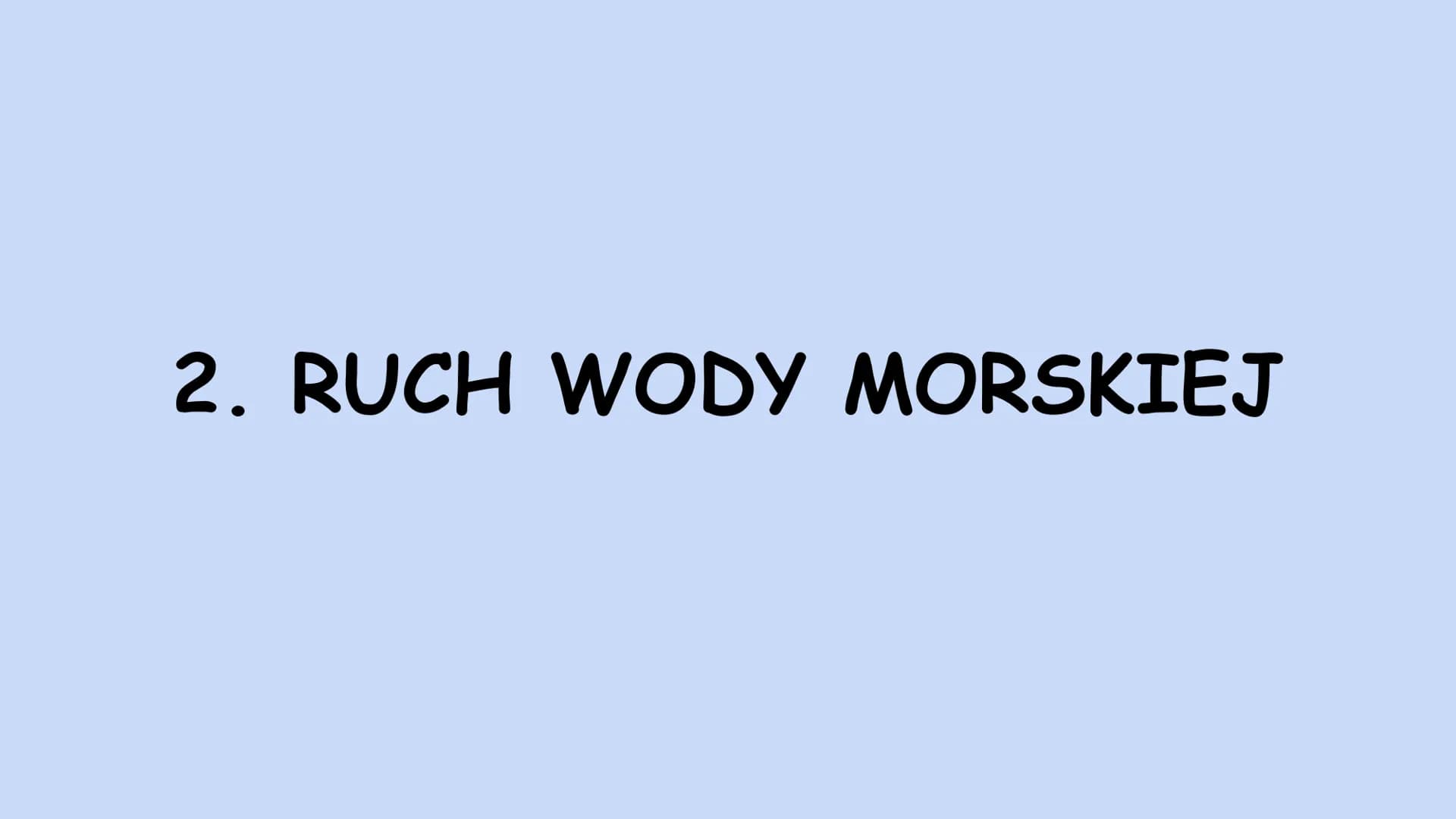 # 1. ZASOBY WODY NA ZIEMI # 1. Podział wody na Ziemi
Całkowite zasoby wodne Ziemi są stałe i wynoszą około 1,386 mld km3. Woda znajduje się