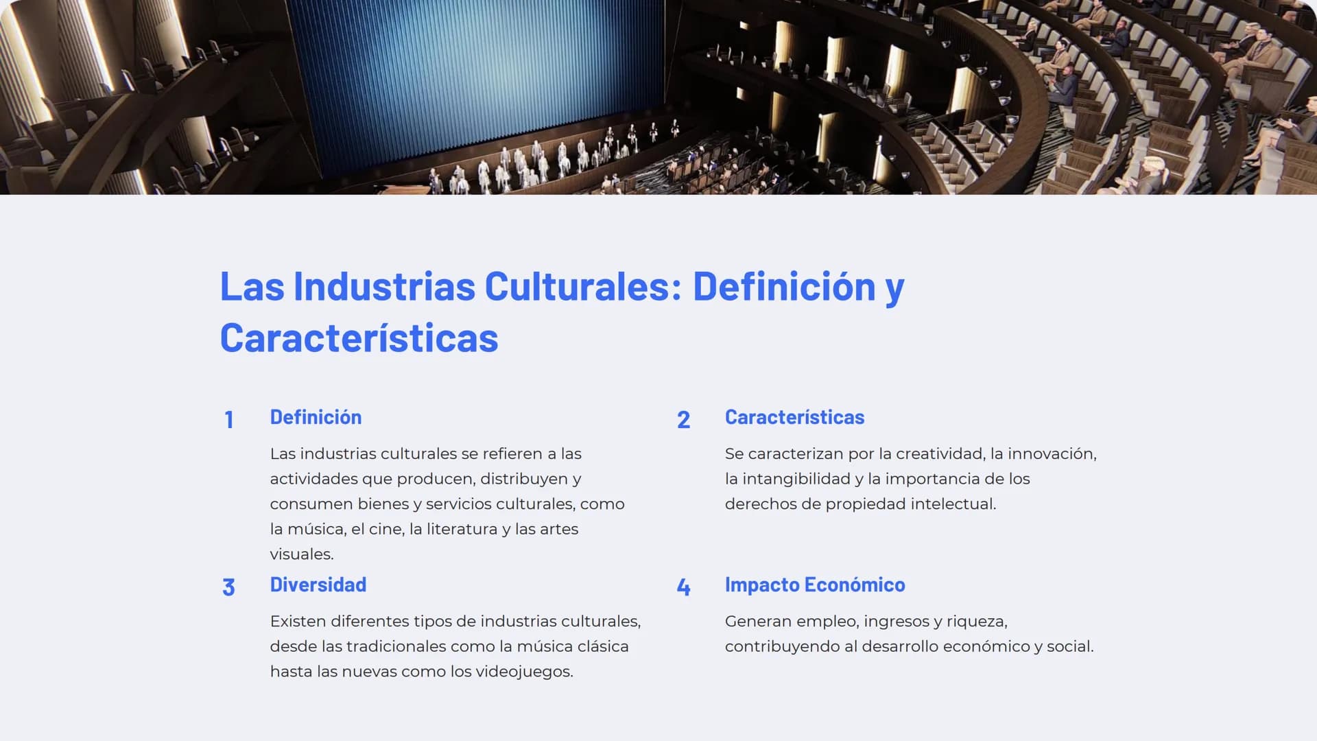 # Arte y Economía:
Industrias
Culturales, Mercado
del Arte y
Emprendimiento
La relación entre el arte y la economía es una interacción comp