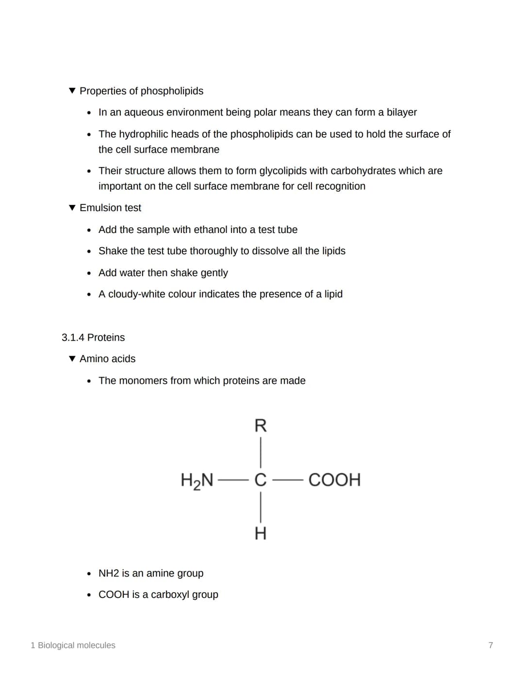 <h2>Monomers and Polymers</h2>
<p>In biological molecules, monomers are smaller units from which larger molecules are made, while polymers