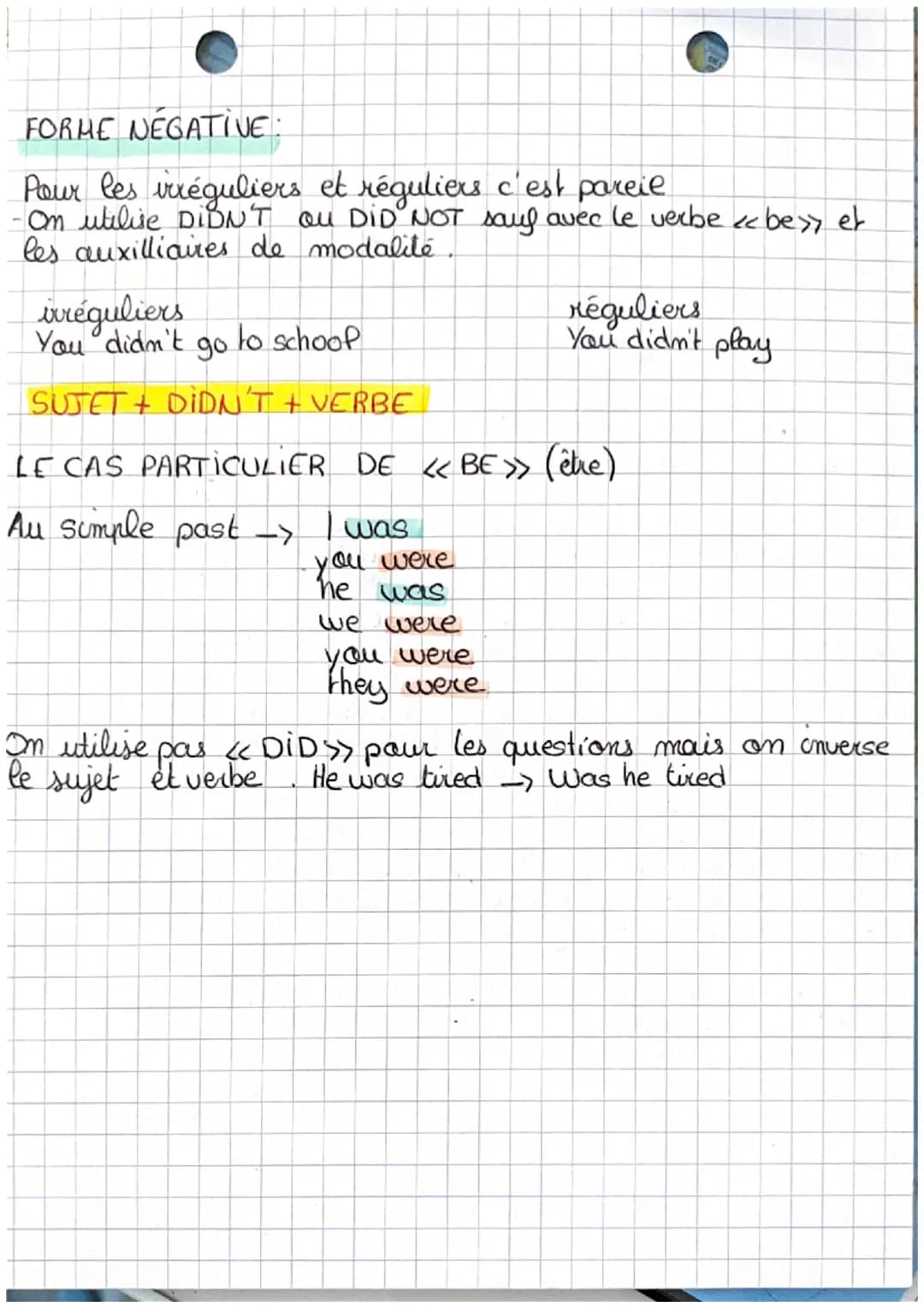 # prétérit simple
Past simple permet de parler d'événements termines,
passés.
-Om ajoute << ED>> au verbe réguliers Ex: Jouer = Play
I pl