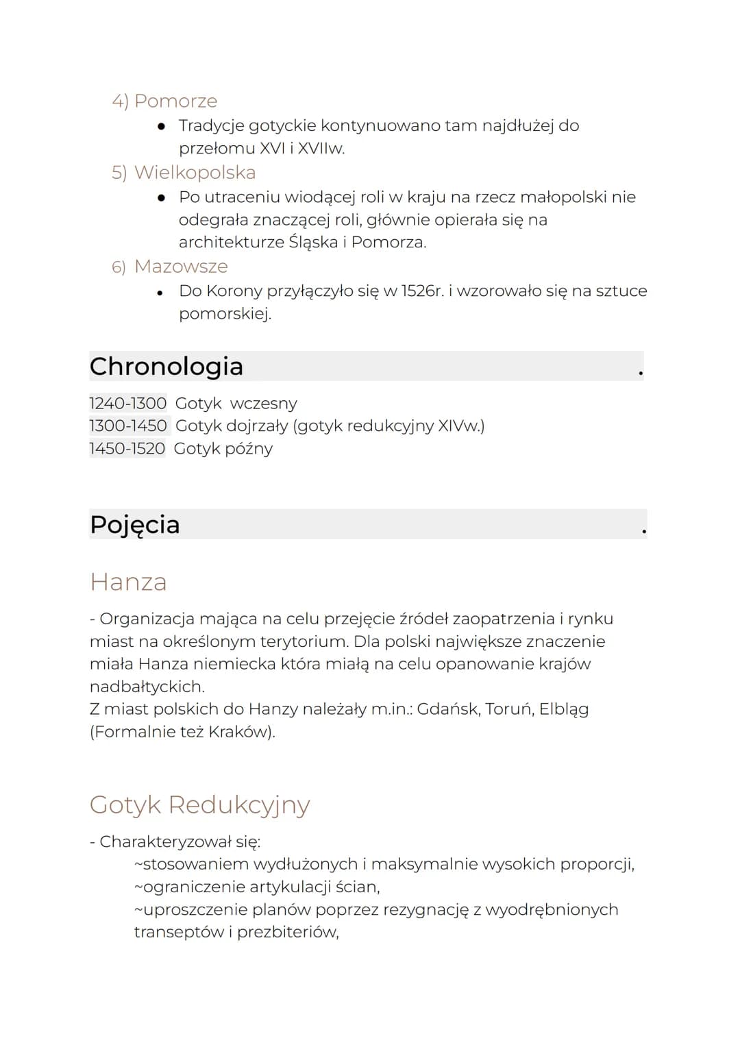 # POLSKA
Architektura Sakralna
Pochodzenie
• W Polsce gotyk pojawił się wraz z zakonami dominikańskimi i
franciszkańskimi w XIIIw.
• Pie