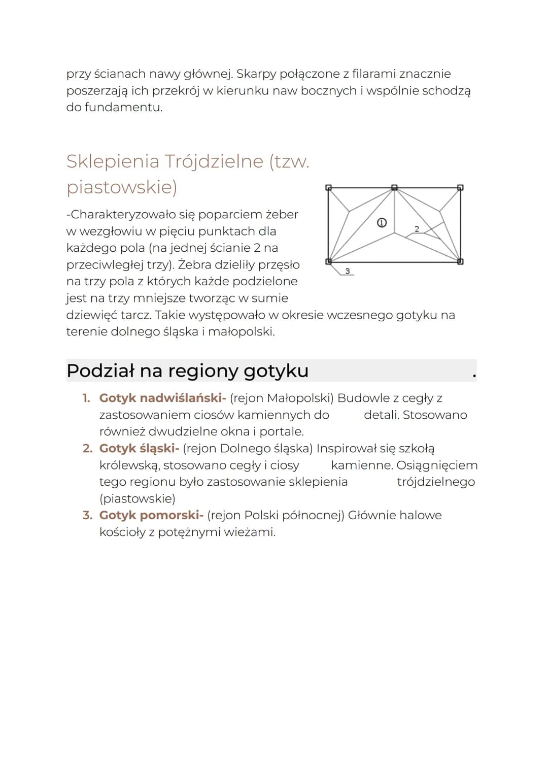 # POLSKA
Architektura Sakralna
Pochodzenie
• W Polsce gotyk pojawił się wraz z zakonami dominikańskimi i
franciszkańskimi w XIIIw.
• Pie