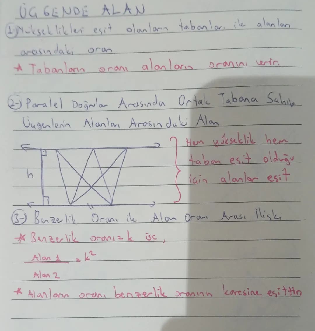 UGGENİN YARDIMCI ELEMANLARI
la Agiortay Tesami
M
L
Dis Agiortay Teoren
a
b
$
\frac{a}{C+d} = \frac{b}{d}
$
C
d Kerar ortay
* Kenar o