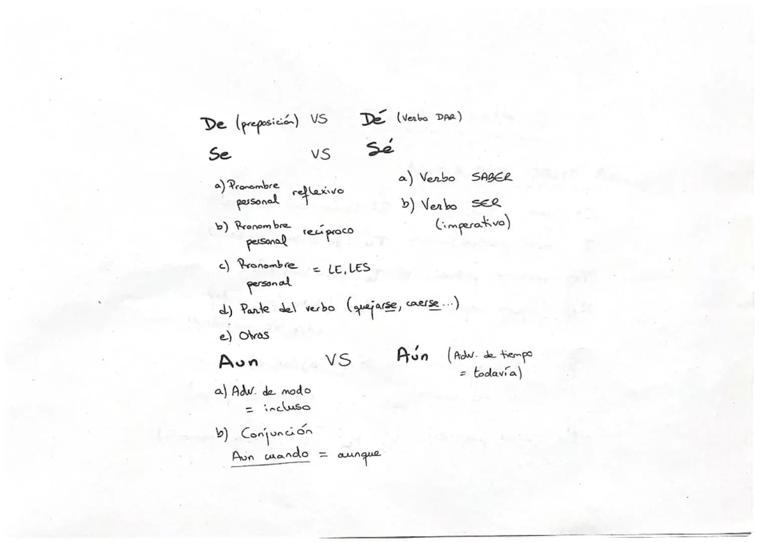 1
GRAMÁTICA Y OTOGRAFÍA
LA TILDE DIACRITICA
El (dater. artículo) vs El (pronombre personal)
Tu (deter. posesivo) vs Tú (pronombre person