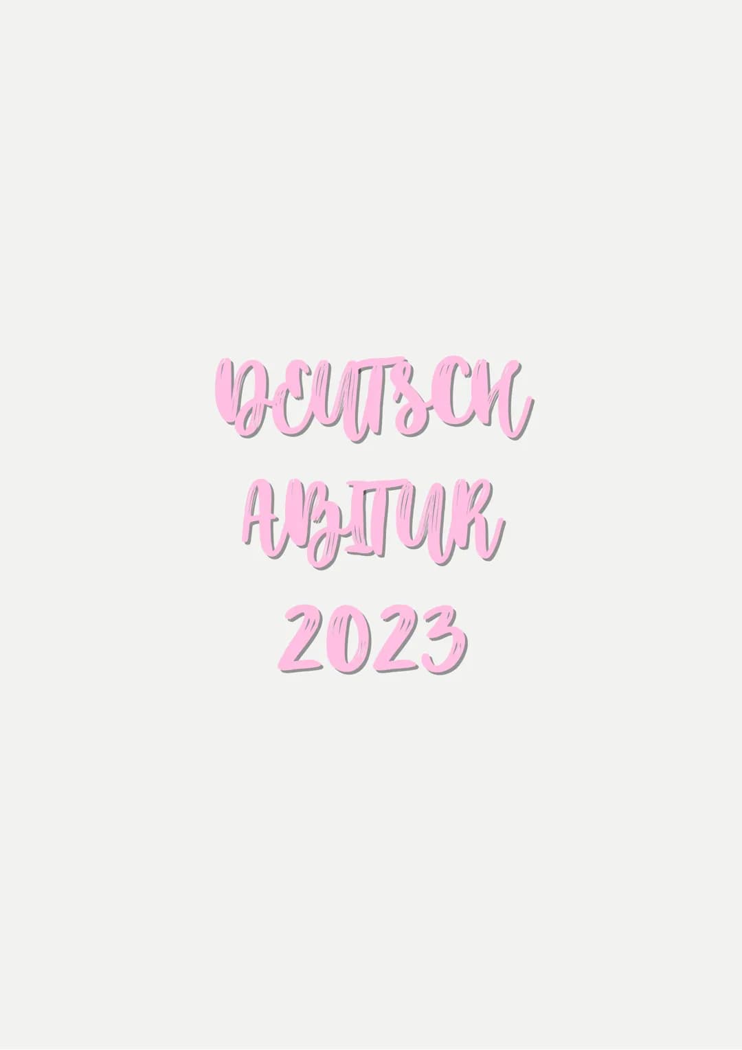 DEUTSCH
ABITUR
2023 ABITUR 2023
Reflexion über Sprache und Sprachgebrauch
DEUTSCH LK
How To....
INHALT
textbezogen:
• Interpretation li
