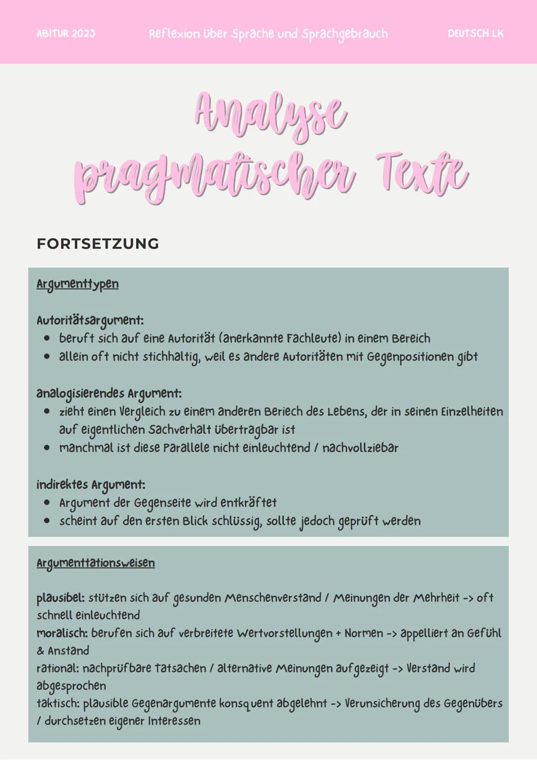 DEUTSCH
ABITUR
2023 ABITUR 2023
Reflexion über Sprache und Sprachgebrauch
DEUTSCH LK
How To....
INHALT
textbezogen:
• Interpretation li
