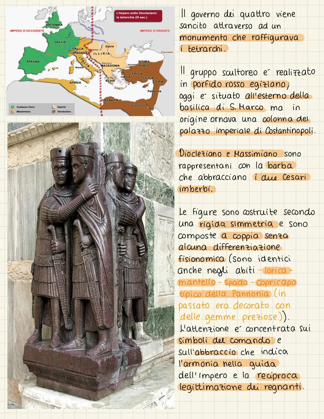 <p>L'epoca tardoantica, che va dal 235 al 476 d.C., è caratterizzata dalla fase della caduta dell'Impero romano d'Occidente. Questo periodo