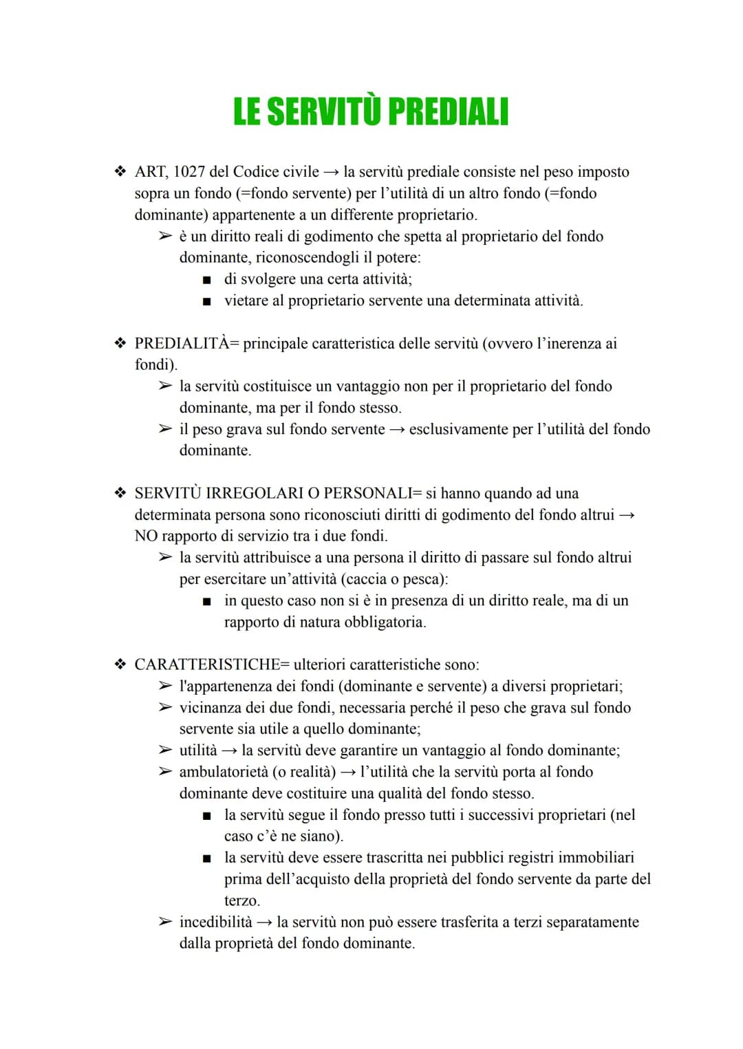 # PROPRIETÀ E DIRITTI REALI MINORI
❖ DIRITTI REALI MINORI= diritti che limitano quello di proprietà.
➤ gravano su un bene di proprietà alt