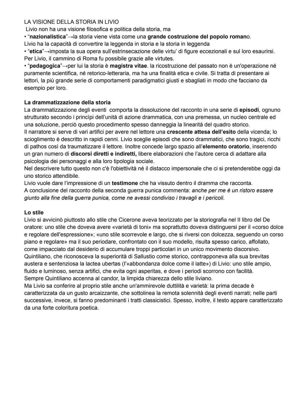 # Tito Livio
fu uno dei più importanti storici latini e, assieme a Orazio e Virgilio, uno dei maggiori rappresentanti
dell'età d'oro della