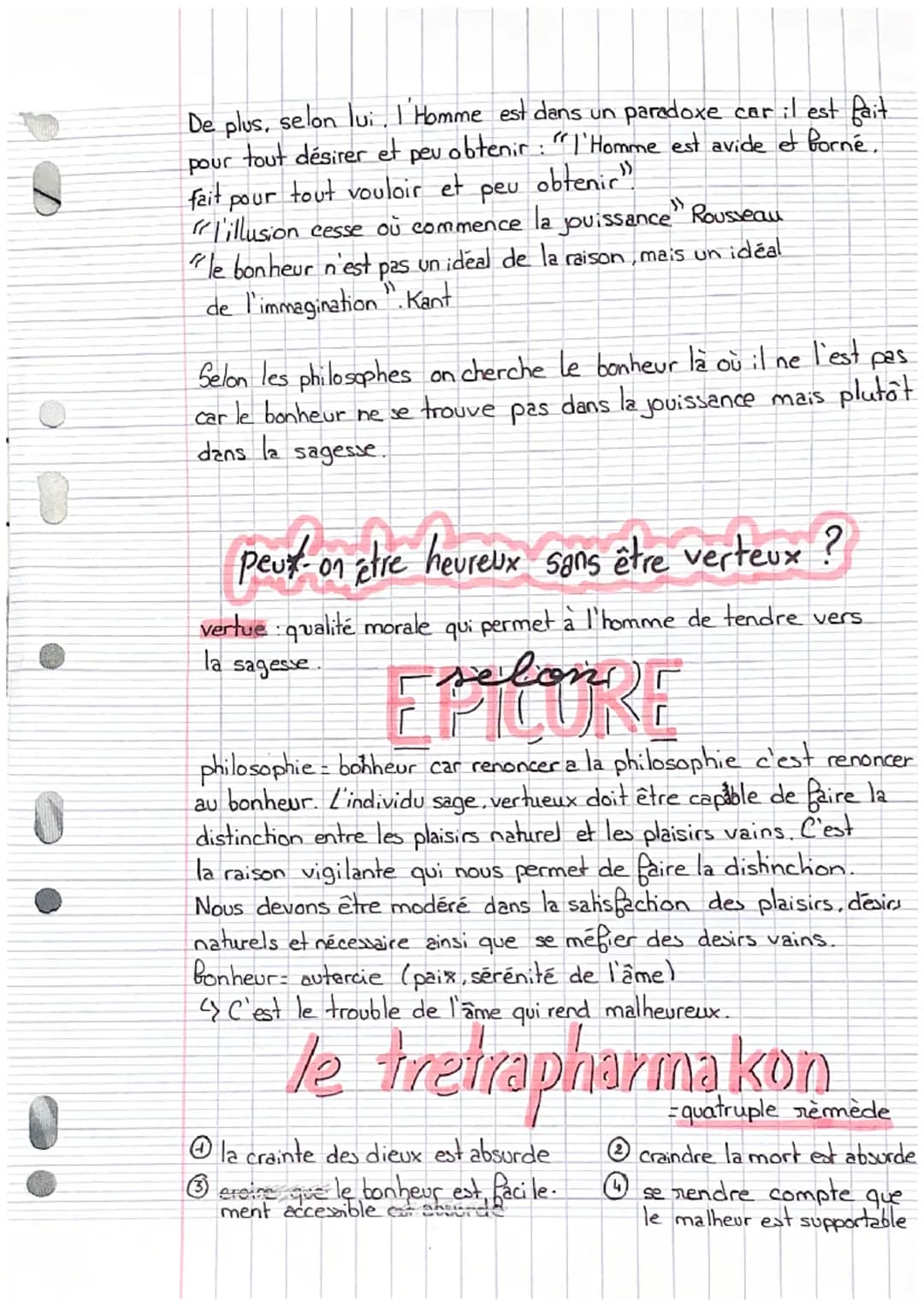 # LA MORALE
=> discipline qui met en place des normes visant à
réguler la conduite. Elle s'applique sur des règles
(principe de conduite qu