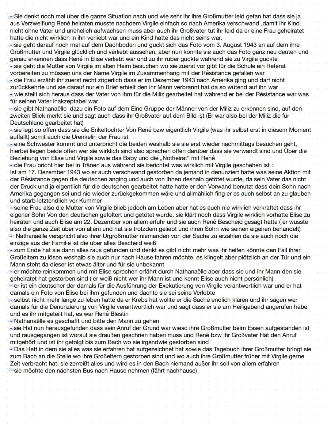 Allgemeine Zusammenfassung
Mädchen+
-An Heiligabend erhält die Familie von Nathanaëlle Blestin (us Jahre alt) einen Anruf die
Großeltern El