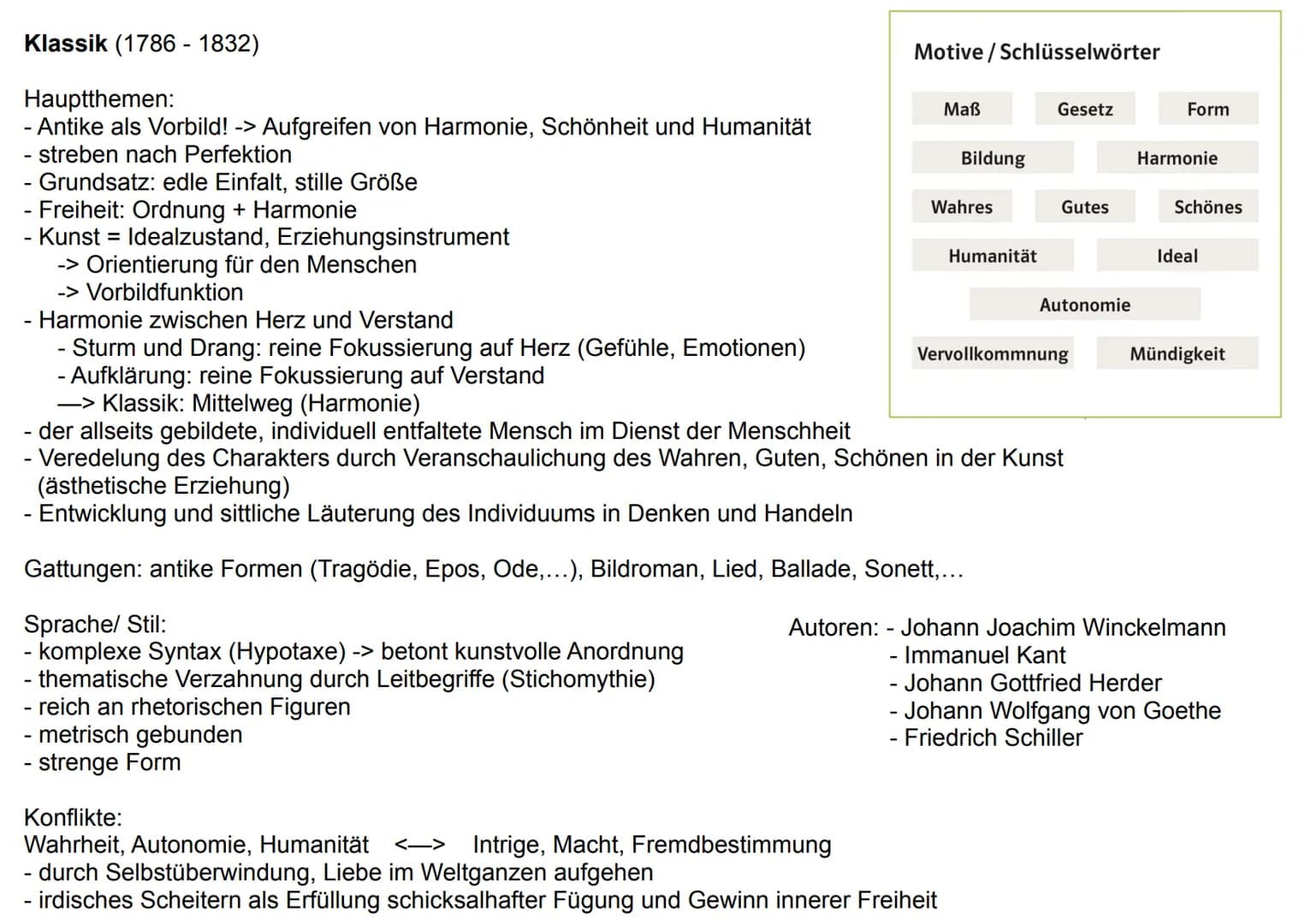 Barock (1600 - 1720)
Hauptthemen:
- das Elend der Menschen ohne Gott
- Vergänglichkeit der Welt (vanitas)
- Leben im Bewusstsein des Todes