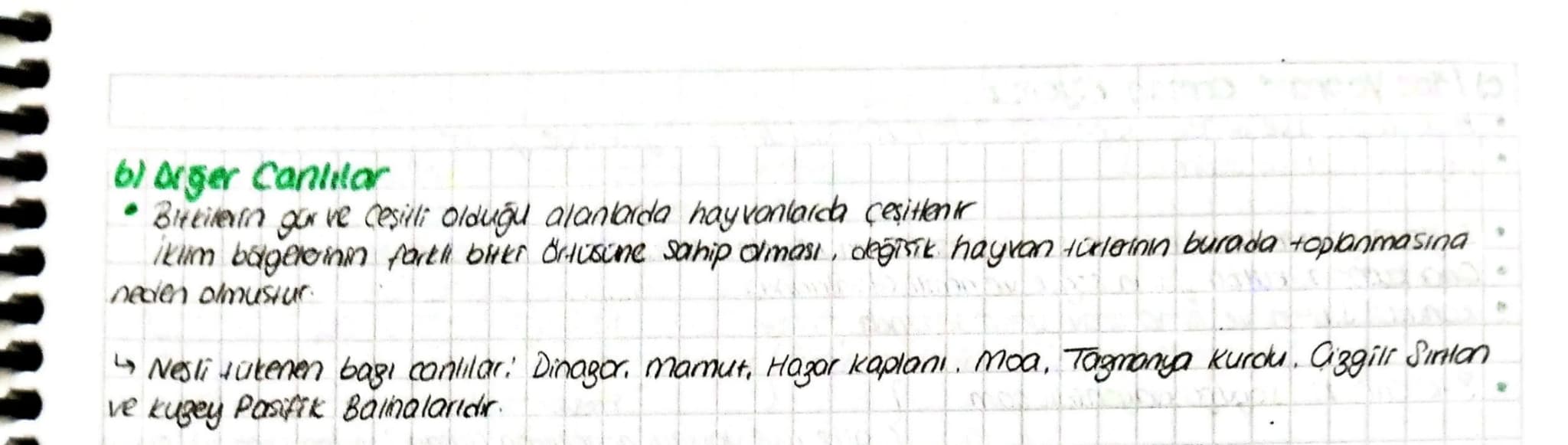 →BIYOÇESITLILIGIN YERYÜZÜNE DAGILIŞINA ETKİ EDEN FAKTERLER
1) FIZIKI (DOGALW FAKTERLER
* Iklion
* ISIK
* Sıcaklık
* Raggar
* Nem