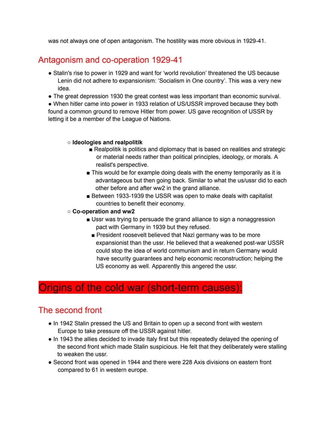 # Cold War
Introduction that is universally used for your essay. Memorise it!!
The Cold war is a period of sustained political and military