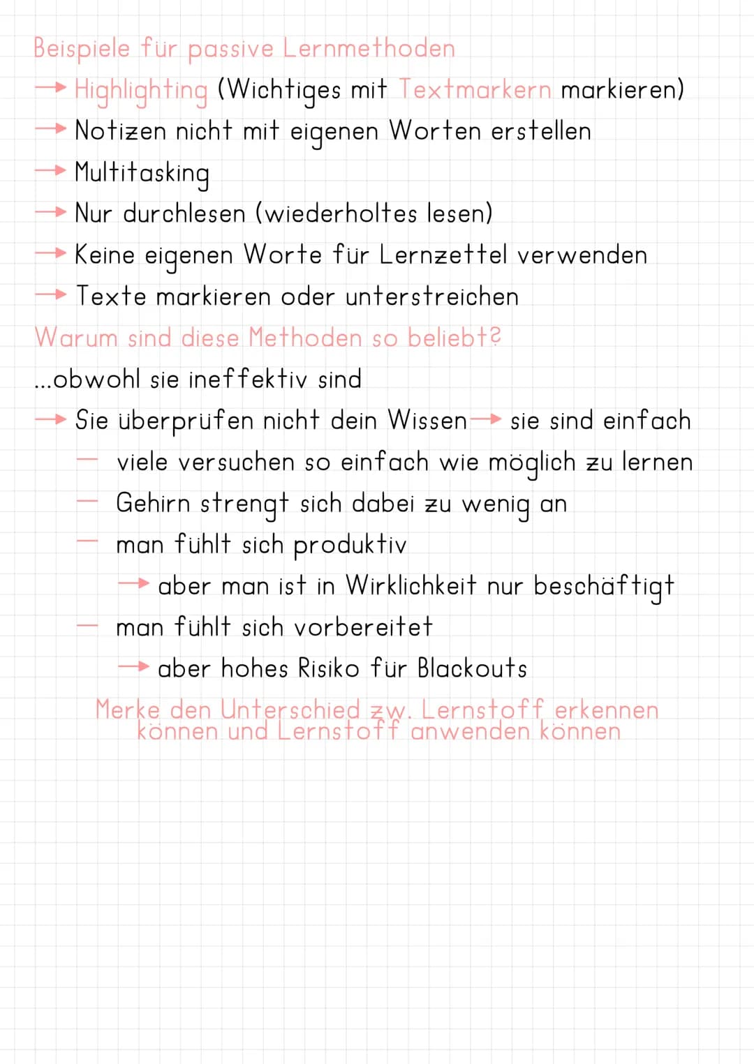 # Active recall - Die beste Lernmethode
= aktives Abrufen von Lernstoff
-> Informationen besser und effizienter merken
Frage dich: Ist de