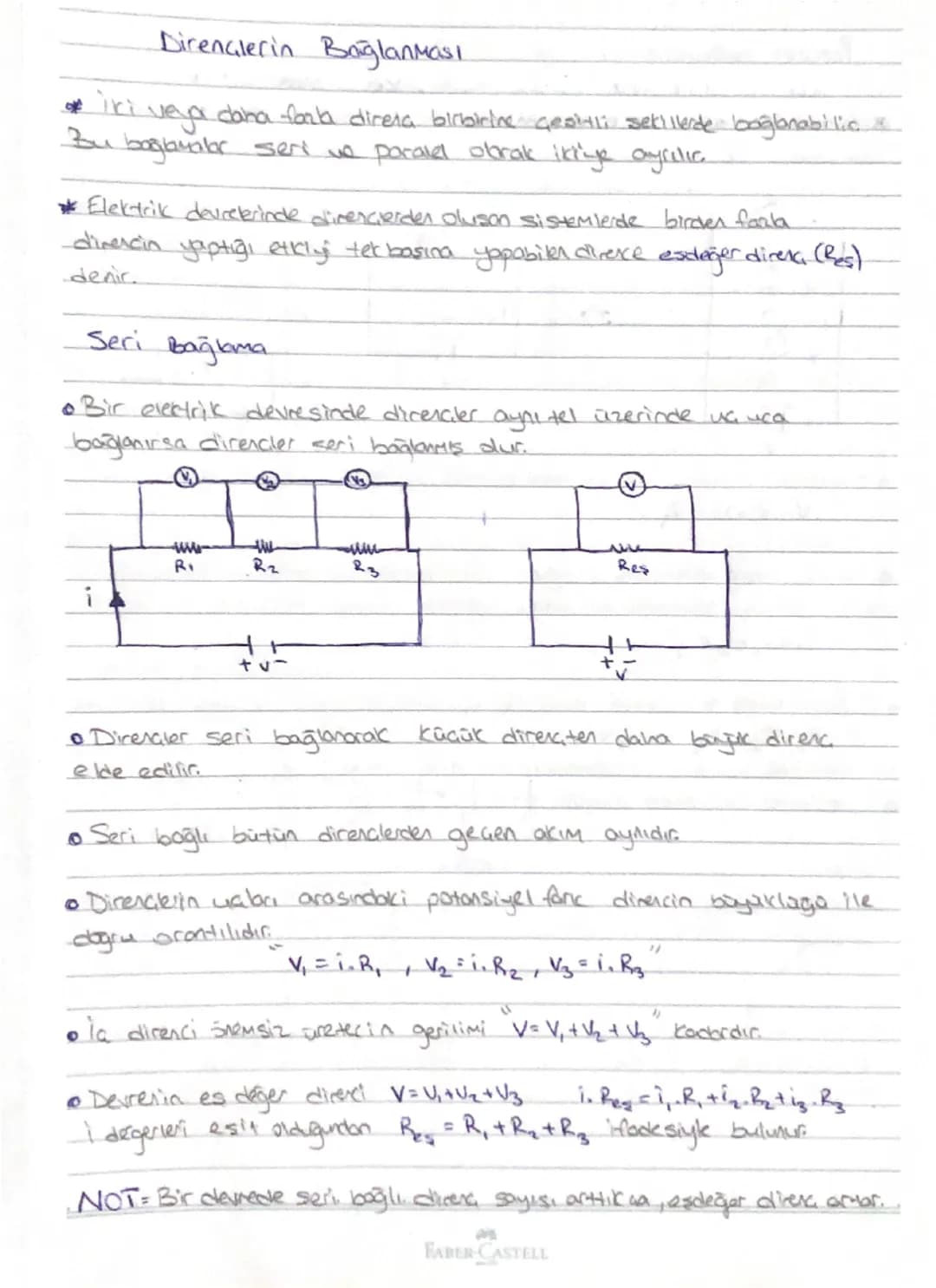 # Elektrik Akımı ve Potansiyel Fork
* Elektrik davrelerinde elektrik akımı elektronların hareketiye oluşur.
Elektronların hareket et