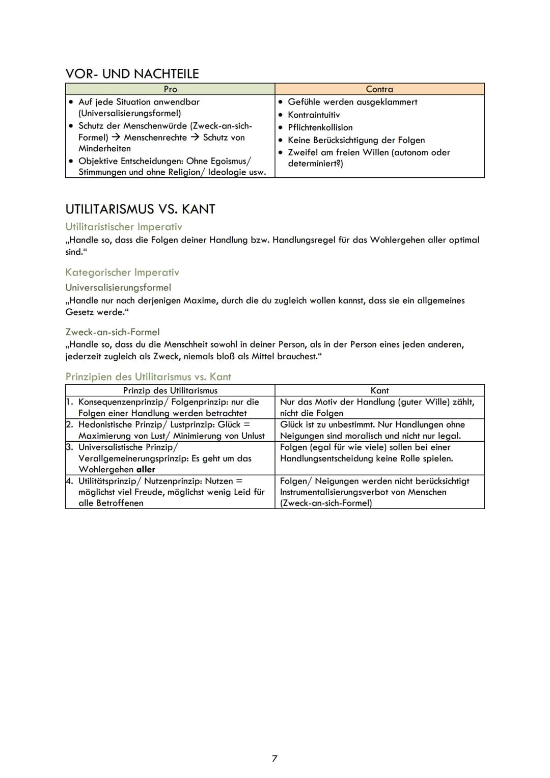 Kant
Inhaltsverzeichnis
Grundlagen 2
Überblick 2
Einordnung von Kants Ethik 2
Wichtige Begriffe, 2
Menschenbild 2
Vernunftwelt 2
Sinnenwel