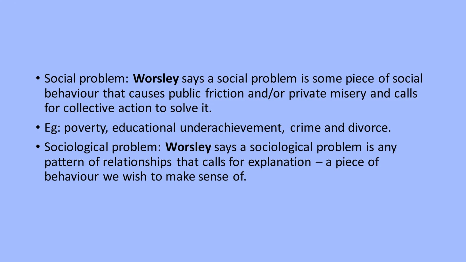 # Sociological Debate 1
Can sociology influence social policy?
Knowunity username: @grack69 - Social problem: Worsley says a social proble
