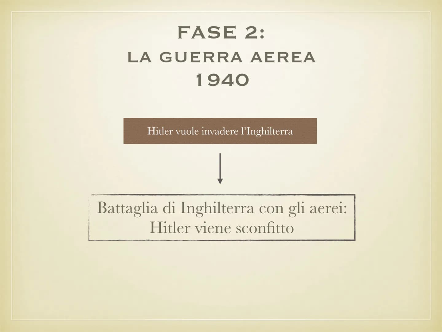 # LA SECONDA
# GUERRA MONDIALE
1939 - 1945 # LE CAUSE
• La Seconda guerra
mondiale è iniziata nel
1939, quando la Germania
nazista ha inv