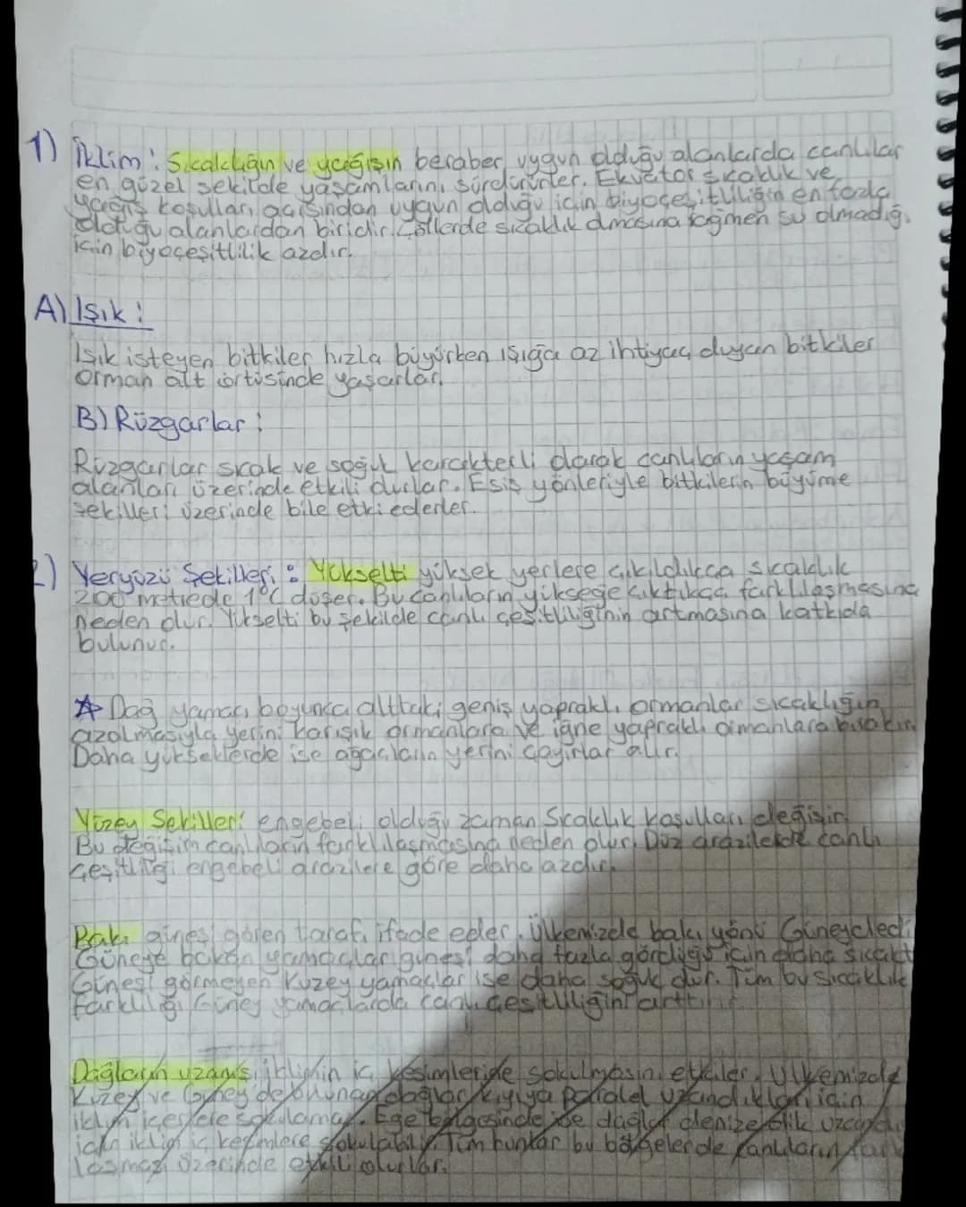Biyoçesitlilik
Biyom Benzer bilki ve hayvan topluluklarını barındıran yaşam
ortamlarına denic
Biyosfer: Canlıların Litosfer, Hidrosfer ve