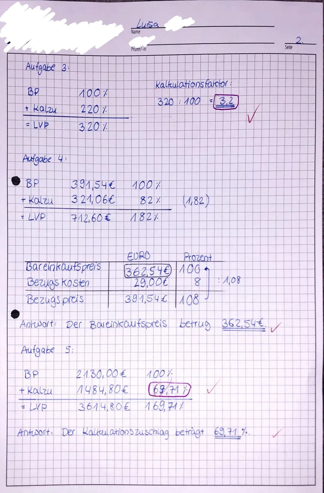 # Fachoberschule Wirtschaft
Mathematik
LG 11.3 Grundlage der Wirtschaftsmathematik
Name des Schülers (w/m)
Luisa
Klasse
FOW 1-4
Datum
6.
