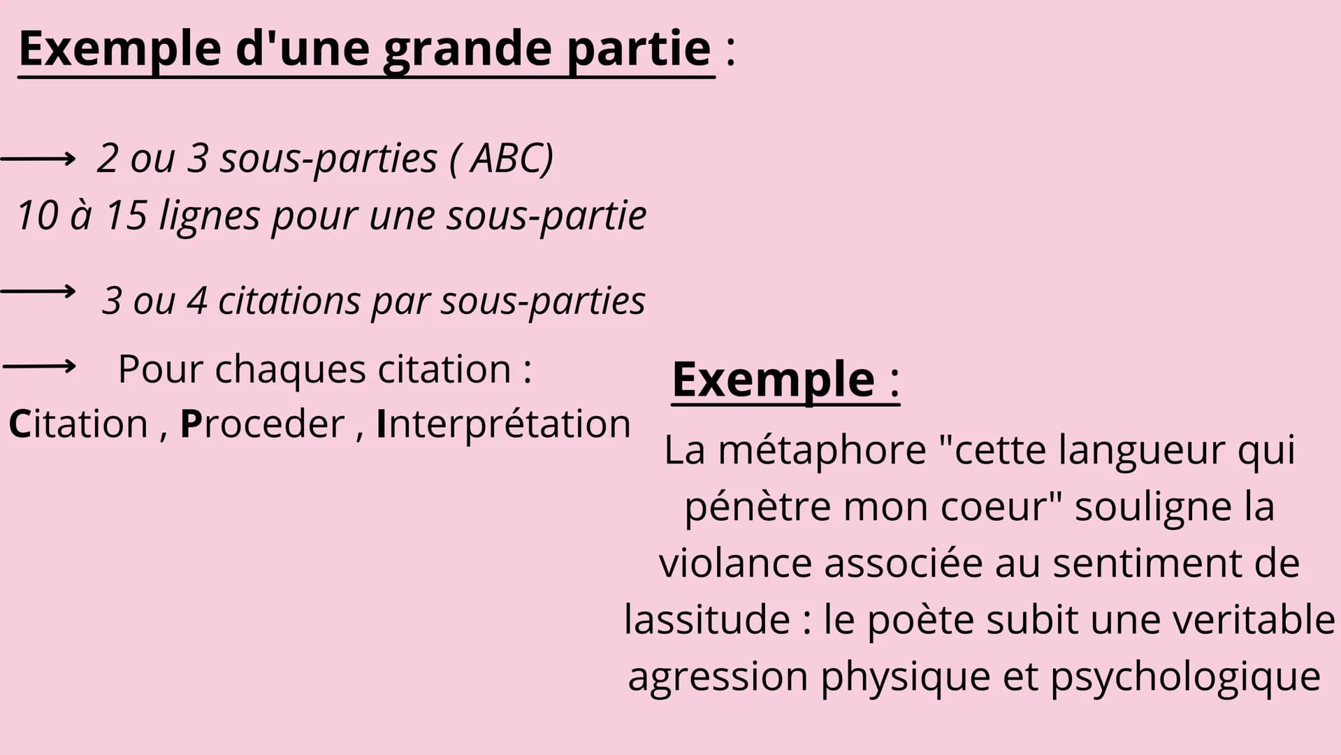 # Le commentaire composé. Introduction
Développement
Conclusion
10 à 15 lignes
Saut de 2/3 lignes
60 à 90 lignes
Saut de 2/3 lignes
5