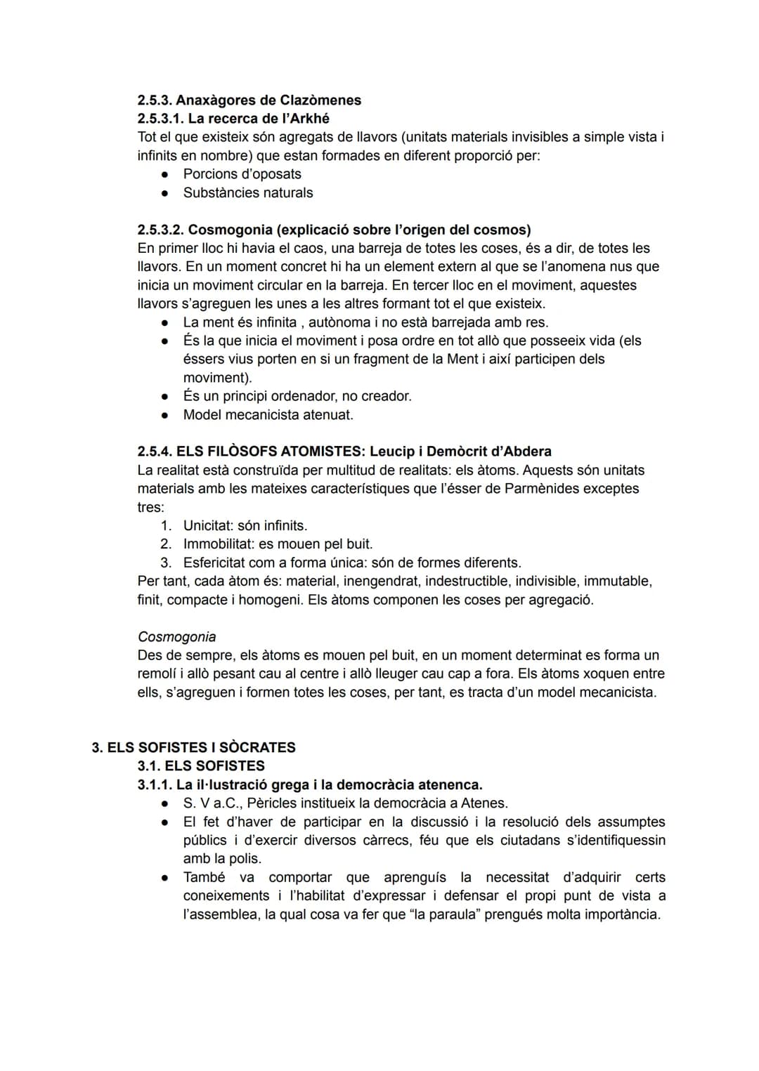 # HISTÒRIA DE LA FILOSOFIA: UNITAT 1
ELS PRESOCRÀTICS I SOCRATES
La filosofia apareix al s. VI a.C. a la Antiga Grècia, més concret a les i