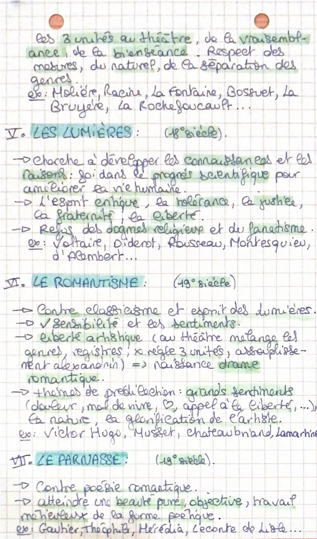 # LES MOUVEMENTS
LITTERAIRES:
To 'HUMANISME: (16°siécte)
→mut culturel europeen.
-D place l'homme au centre de leur reflexion
الله 112