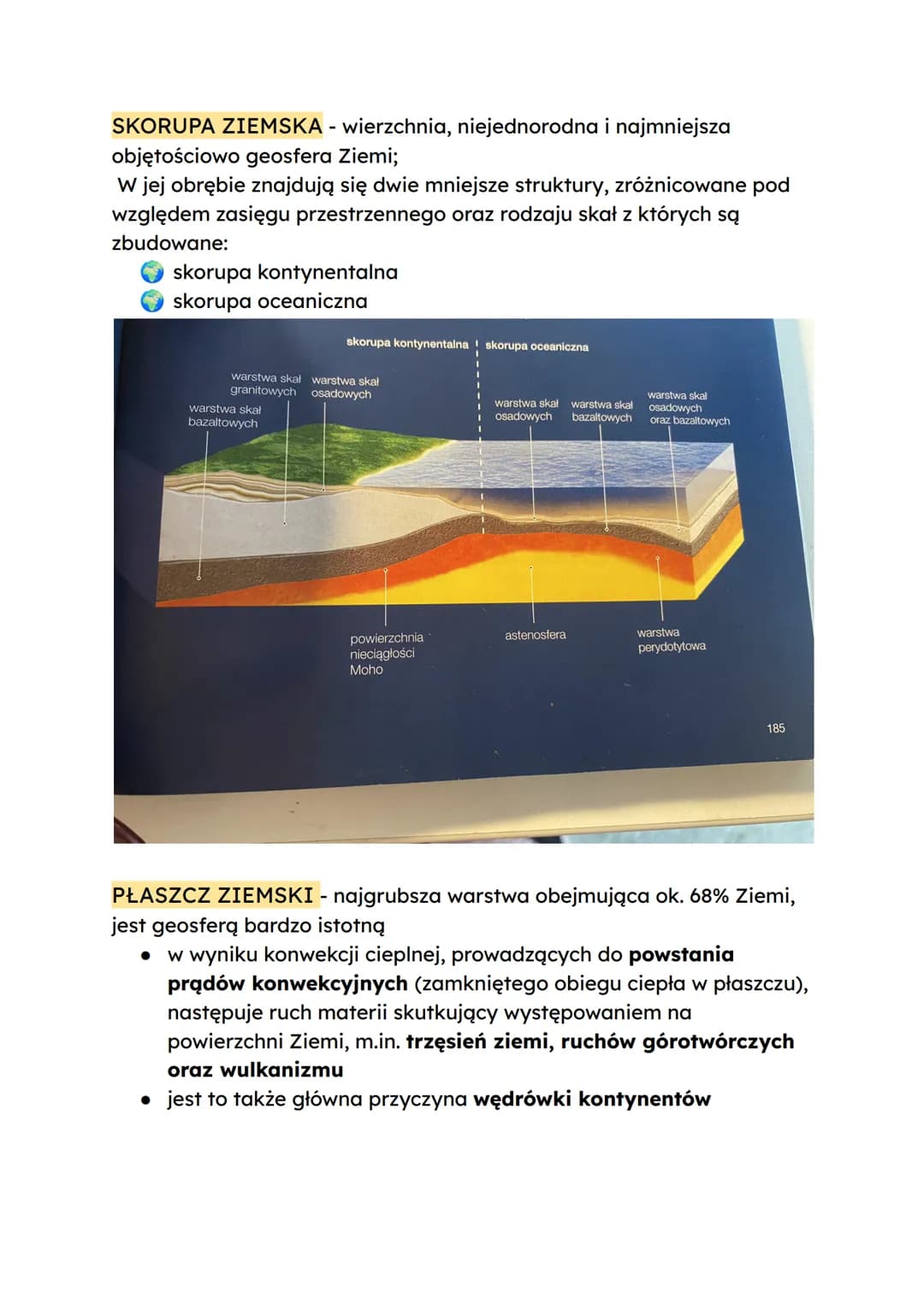 # BUDOWA WNĘTRZA ZIEMI
1. Co przeszkadza zbadanie budowy wnętrza Ziemi?
- wysoka temperatura
- wysokie ciśnienie
- twarda skorupa skalna