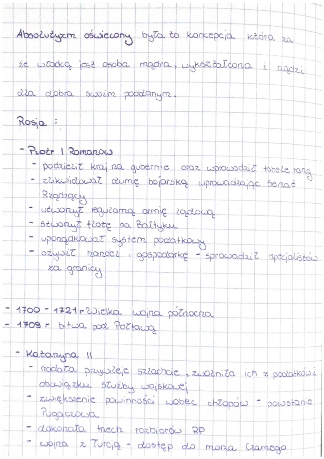 <p>Absolutyzm oświecony, zwany również despotyzmem oświeconym, to koncepcja władzy, według której władca jest postrzegany jako mądra i wyks
