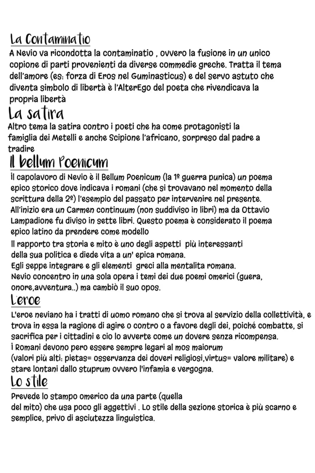 # Gneo nevio
Colui che non si piegò al volere di nessuno, nasce a Capua nel 270 a.C. e fu il primo scrittore
latino. Era un cittadino liber