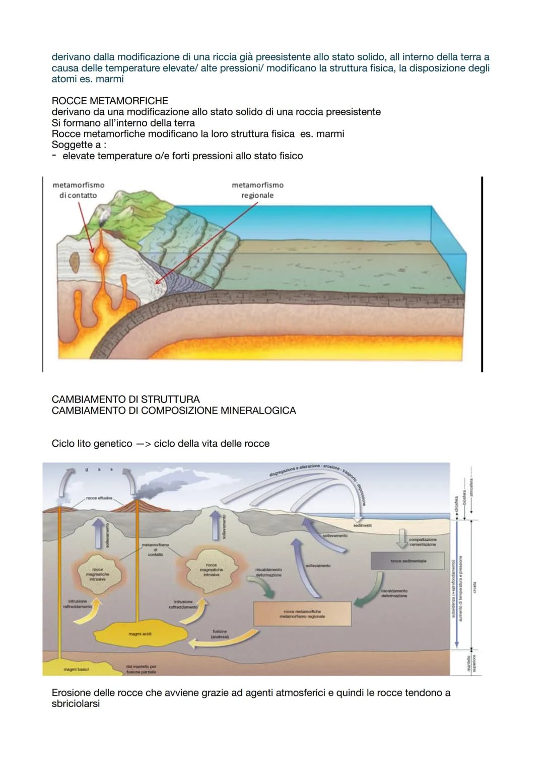 # MINERALI E ROCCE
I minerali sono solidi naturali cristallini (o non) con composizione chimica fissa o variabili,
generalmente inorganici