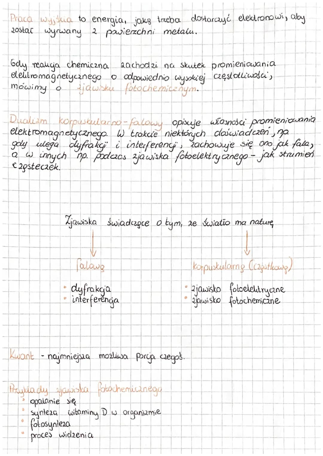 # PODWOJNA NATURA ŚWIATŁA
Zjawisko fotoelektryczne zachodzi, gdy światis (lub inne
promieniowanie elektromagnetyczne) padajsce na metal wyb