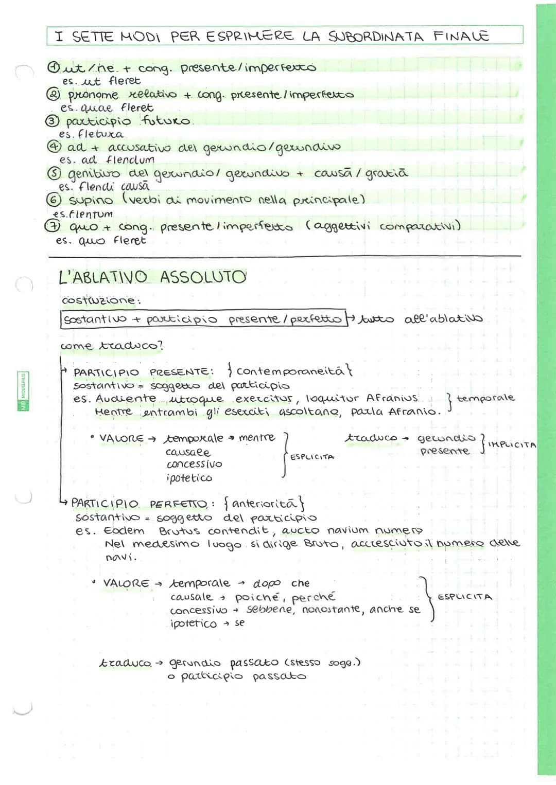 DECLINAZIONI
• prima declinazione:
N insul-a l'isola insul- ae le isole
G insul-ae dell'isoka insul-arum delle isole
D insul-ae all'isola i