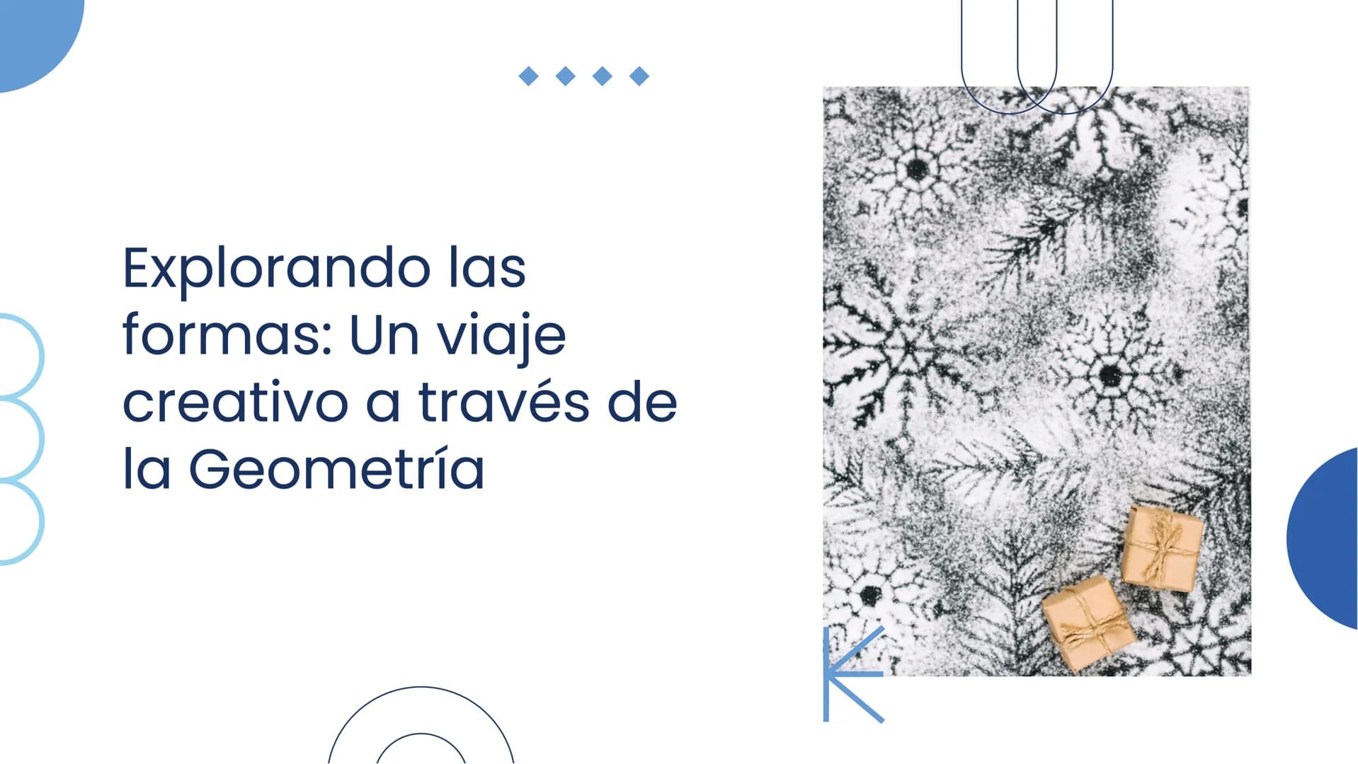 Explorando las
formas: Un viaje
creativo a través de
la Geometría # Bienvenidos al viaje
¡Prepárense para explorar las maravillas de la
geo